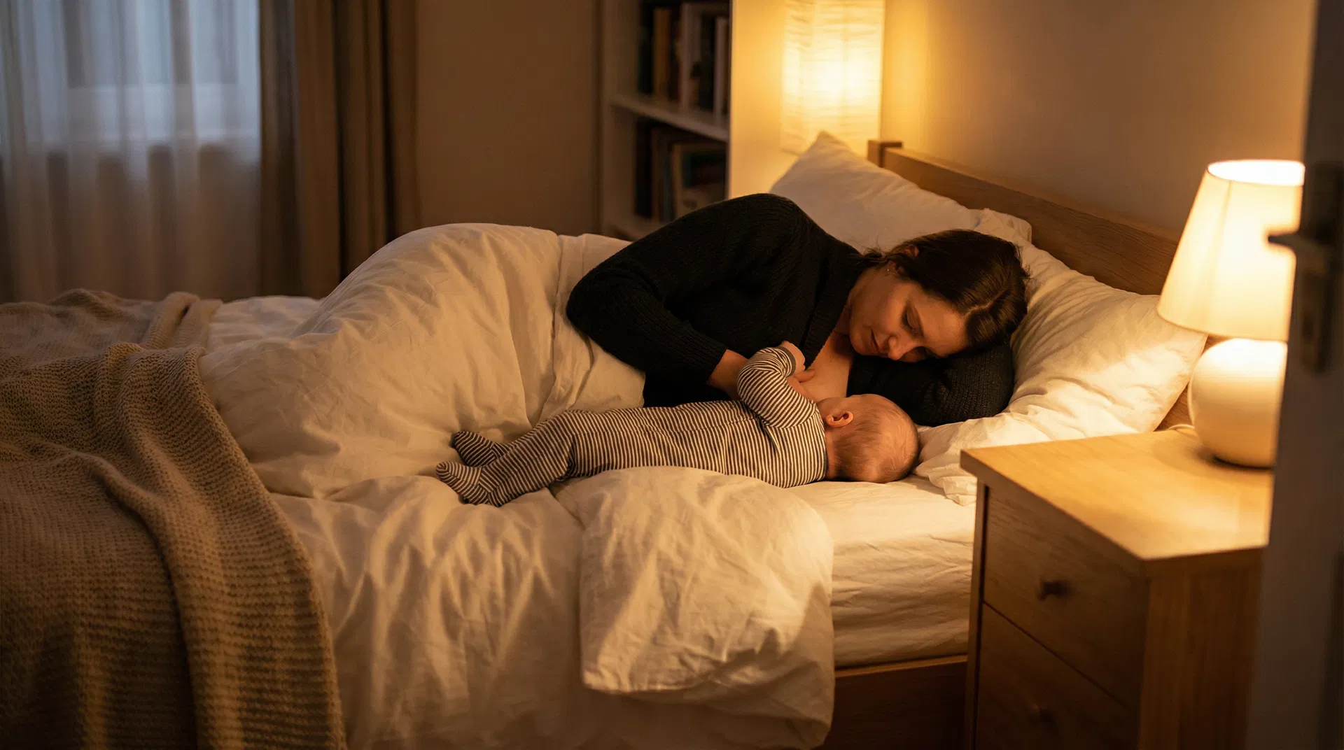Night Feeds and Co-Sleeping: How Breastfeeding and Bedsharing Work Together