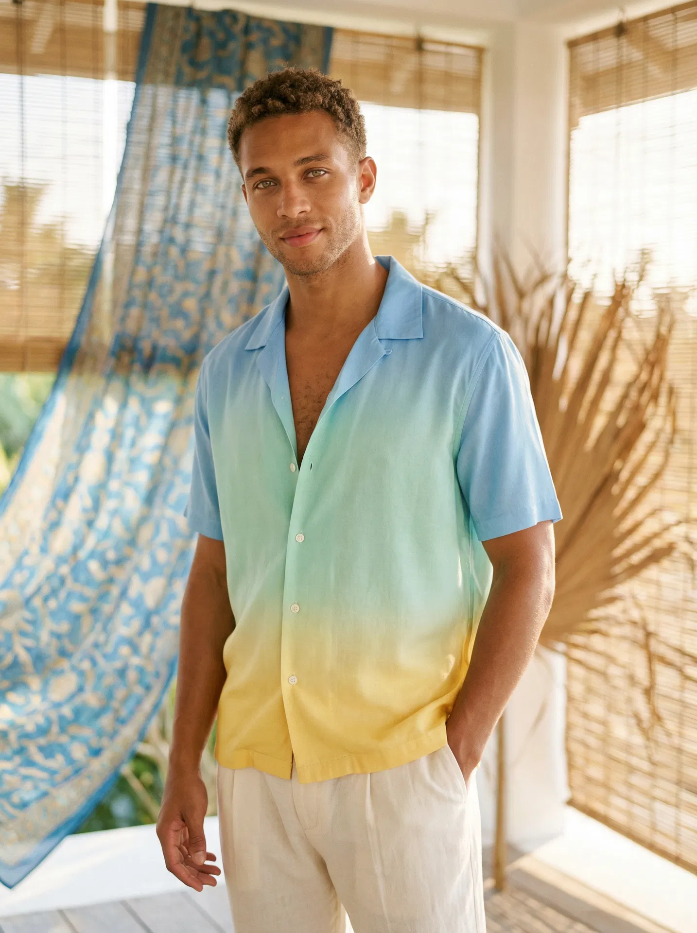 Coastal Sunrise Shirt — Coastal Sunrise Ombré