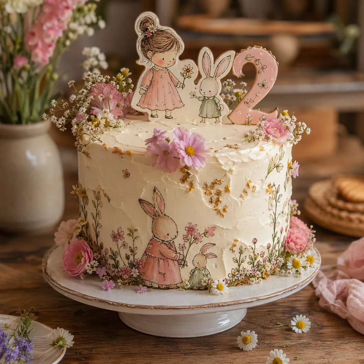 Whimsical Custom Cake