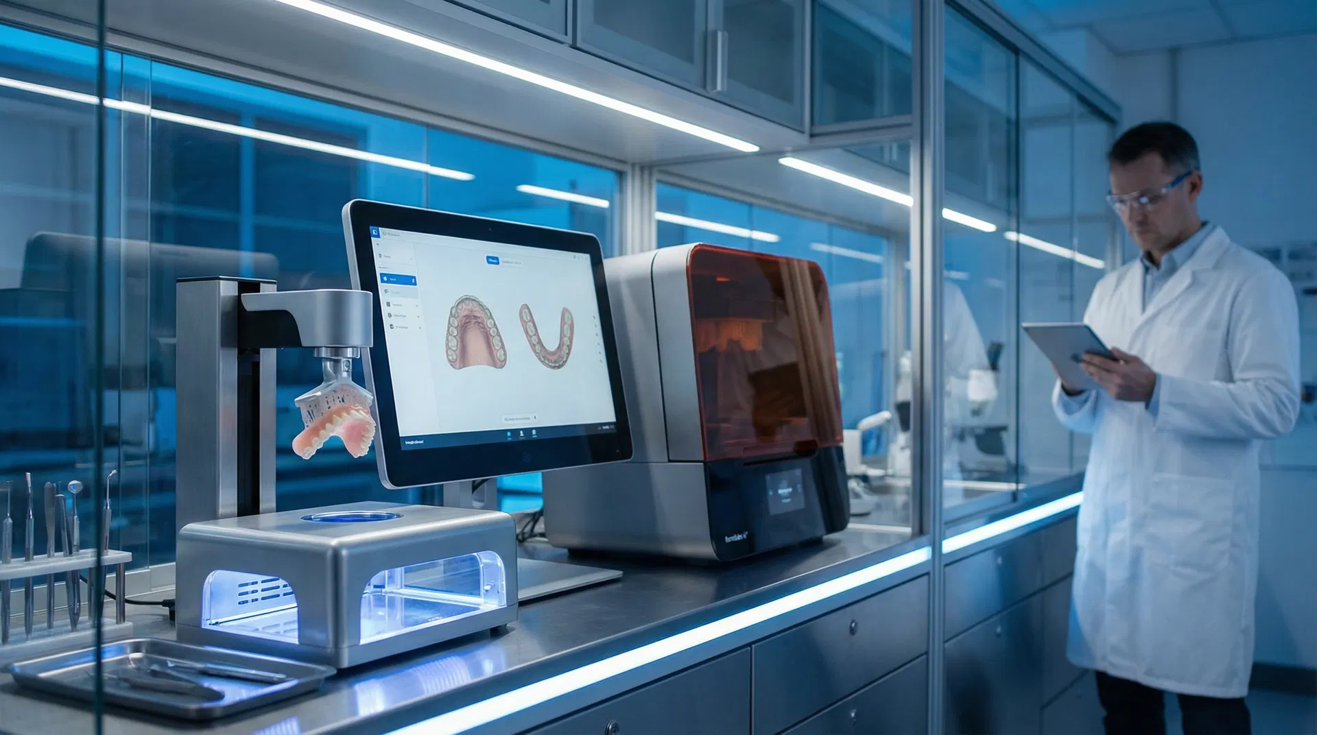 Digital denture technology