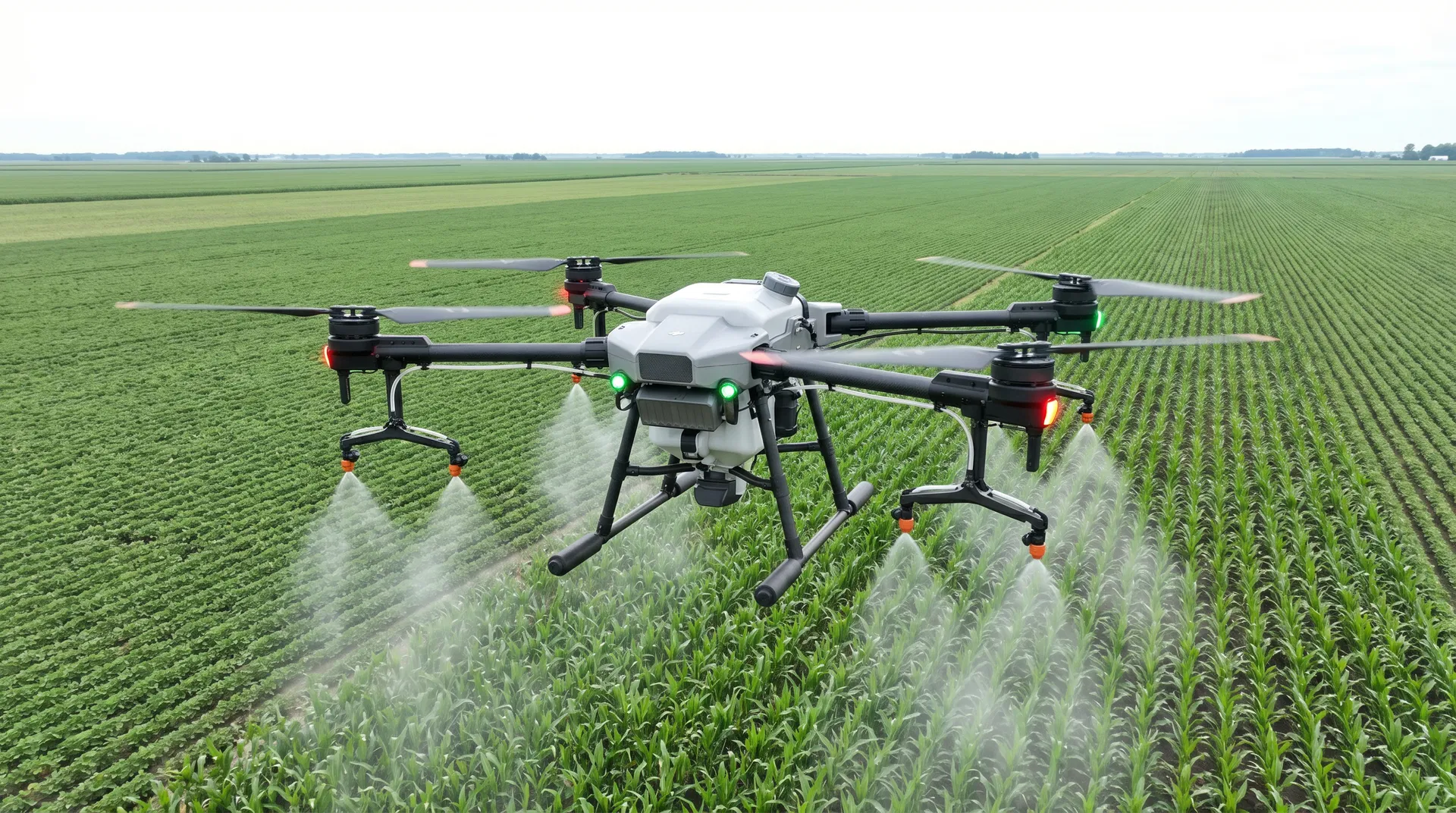 DJI T50 commercial agricultural spray drone