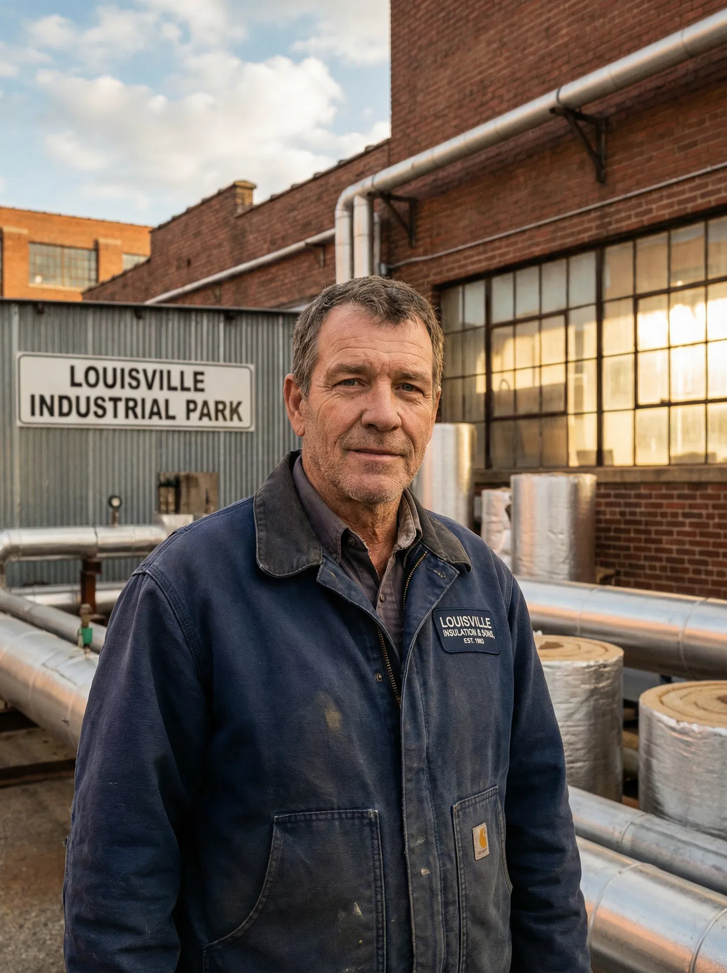 GISCO Corp founder Tony Long at Louisville industrial facility