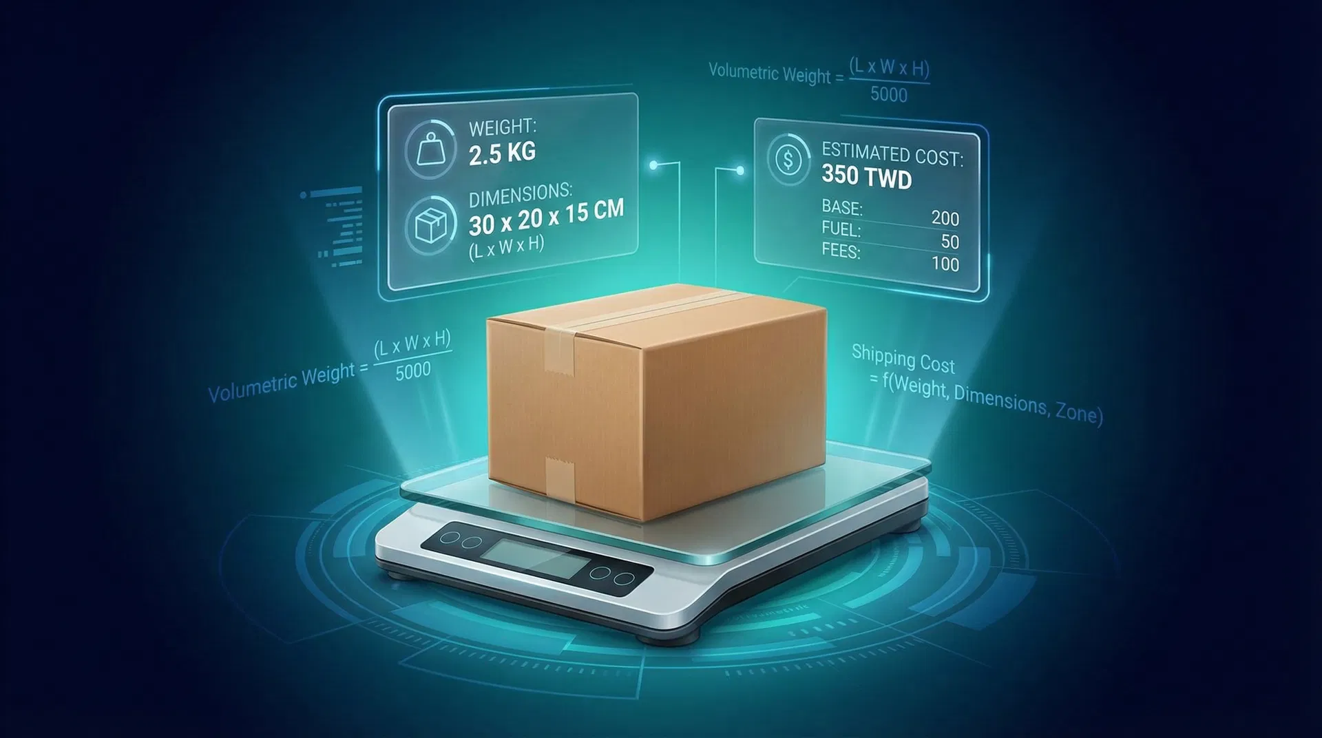 台灣寄馬來西亞運費計算教學:材積重、實重怎麼算?