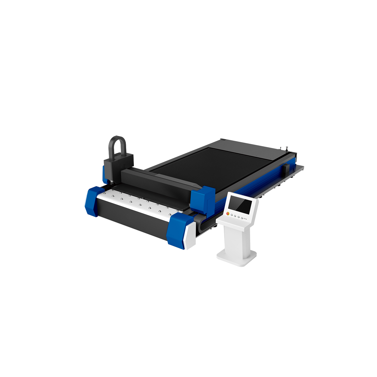 A-4020 Single Platefrom Fiber Laser Cutting Machine machine view
