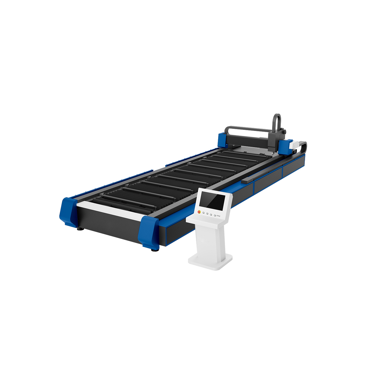 A-3015 Sigle Platform Fiber Laser Cutting Machine machine view