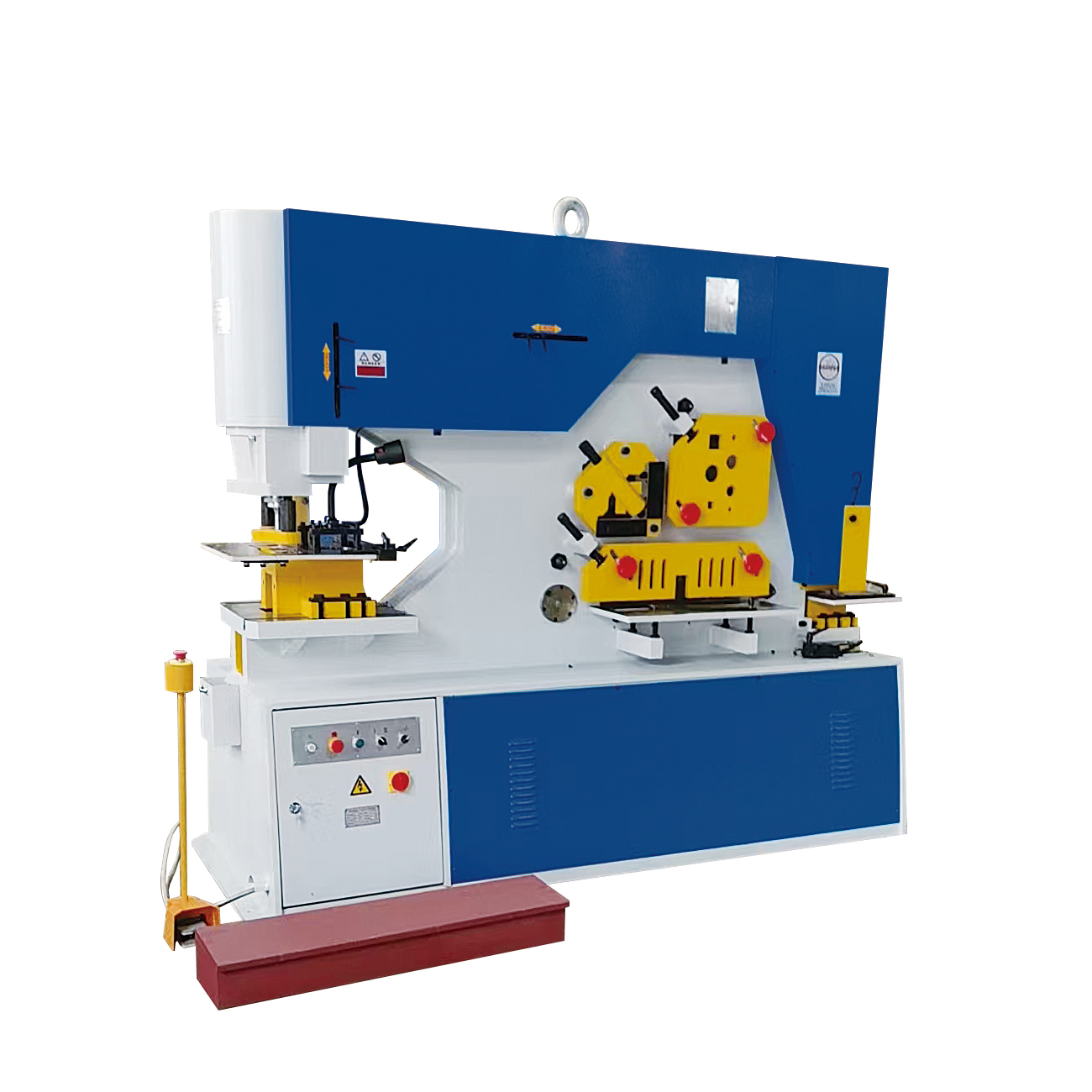 Combined Ironworker machine view