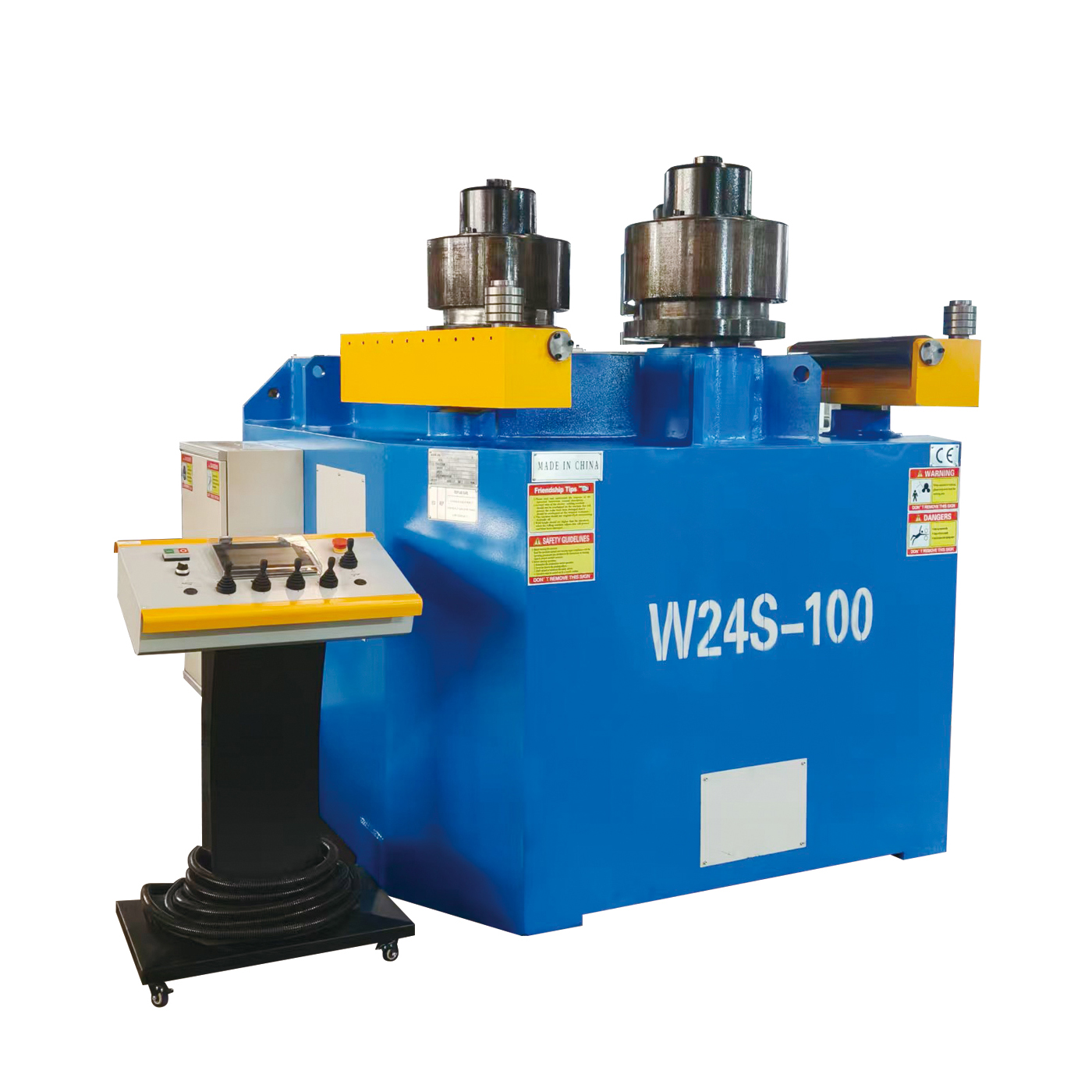W24S-100 Profile Bending Machine machine view