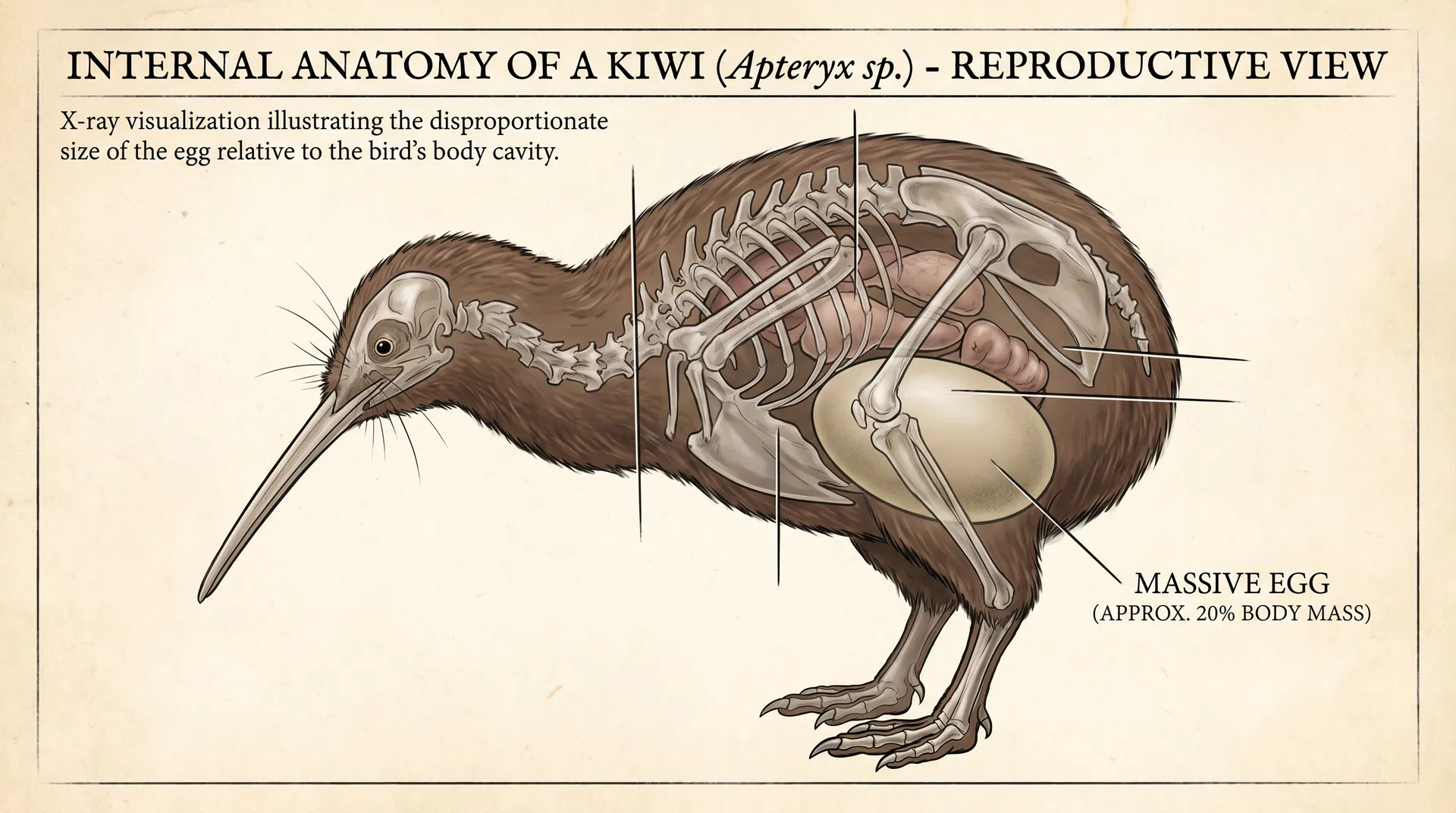 The Kiwi's 'Impossible' Egg