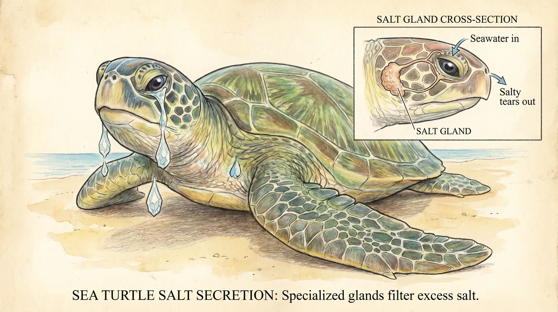Sea Turtle Osmoregulation