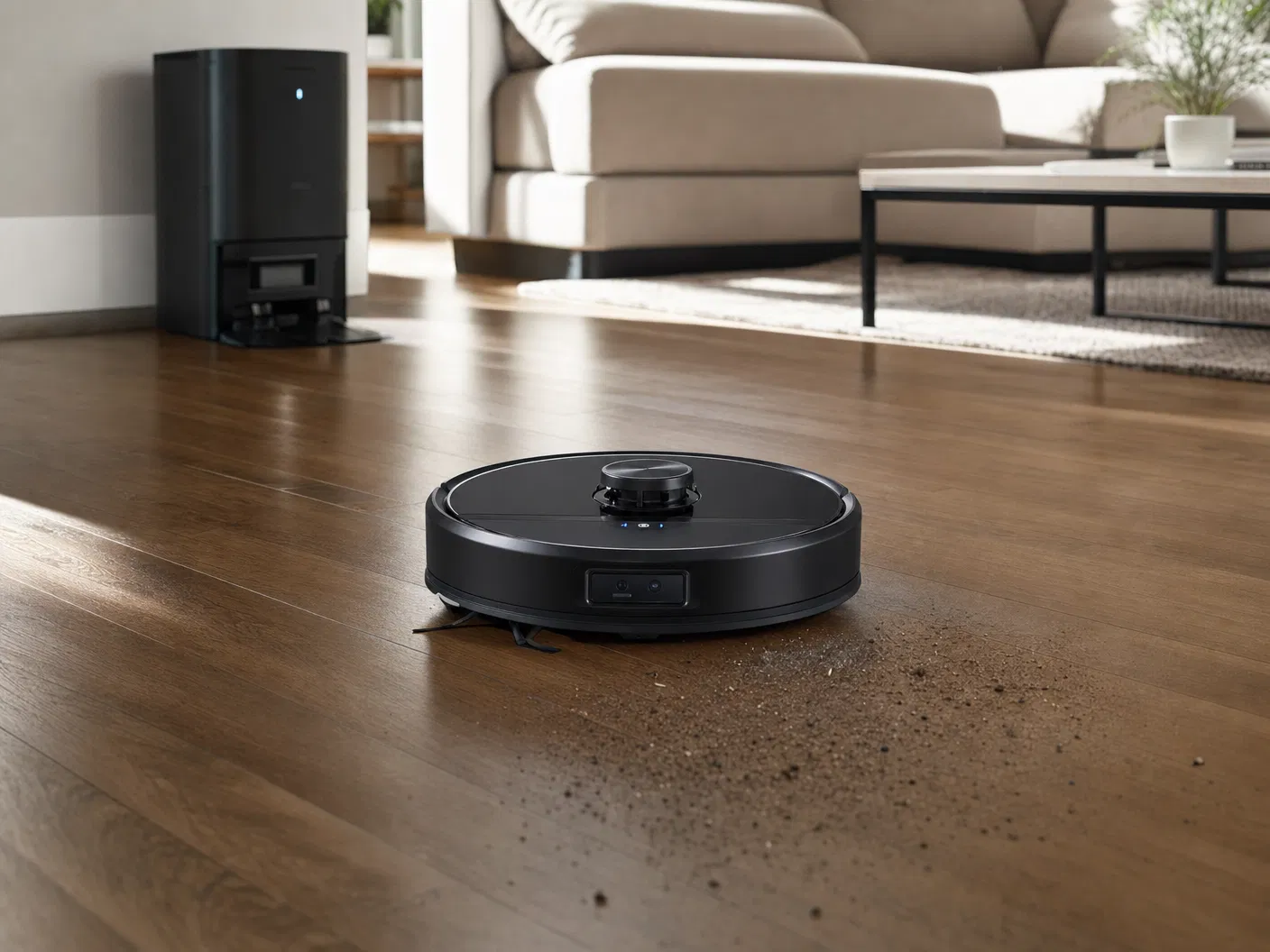 Robot Vacuum with LiDAR Navigation