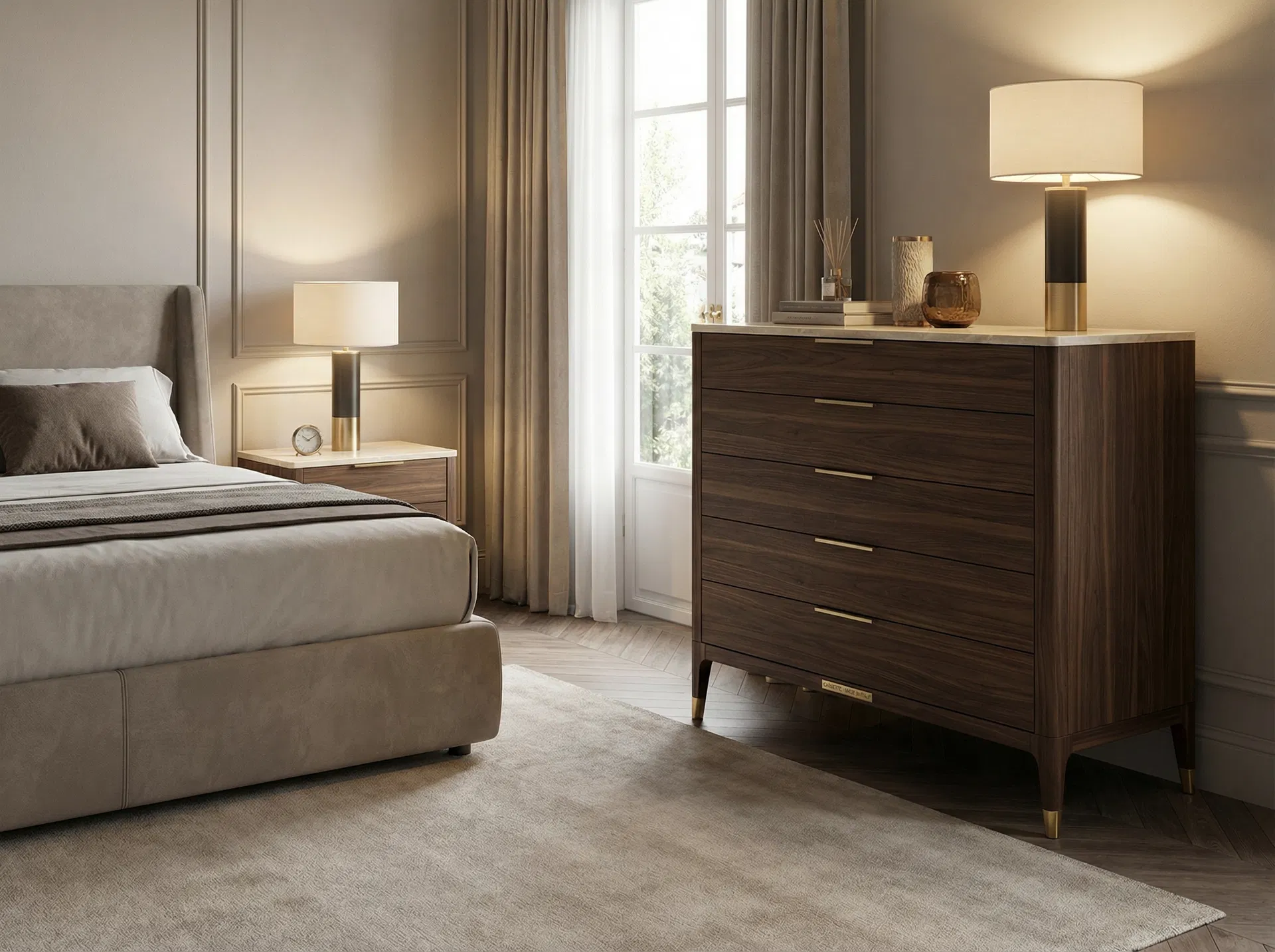 Cassetto Dresser 全景