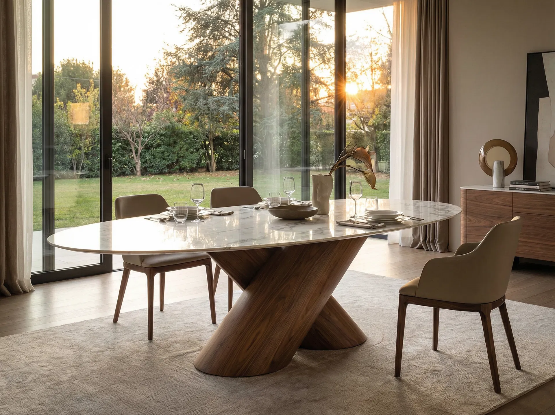 Meridiano Dining Table 全景