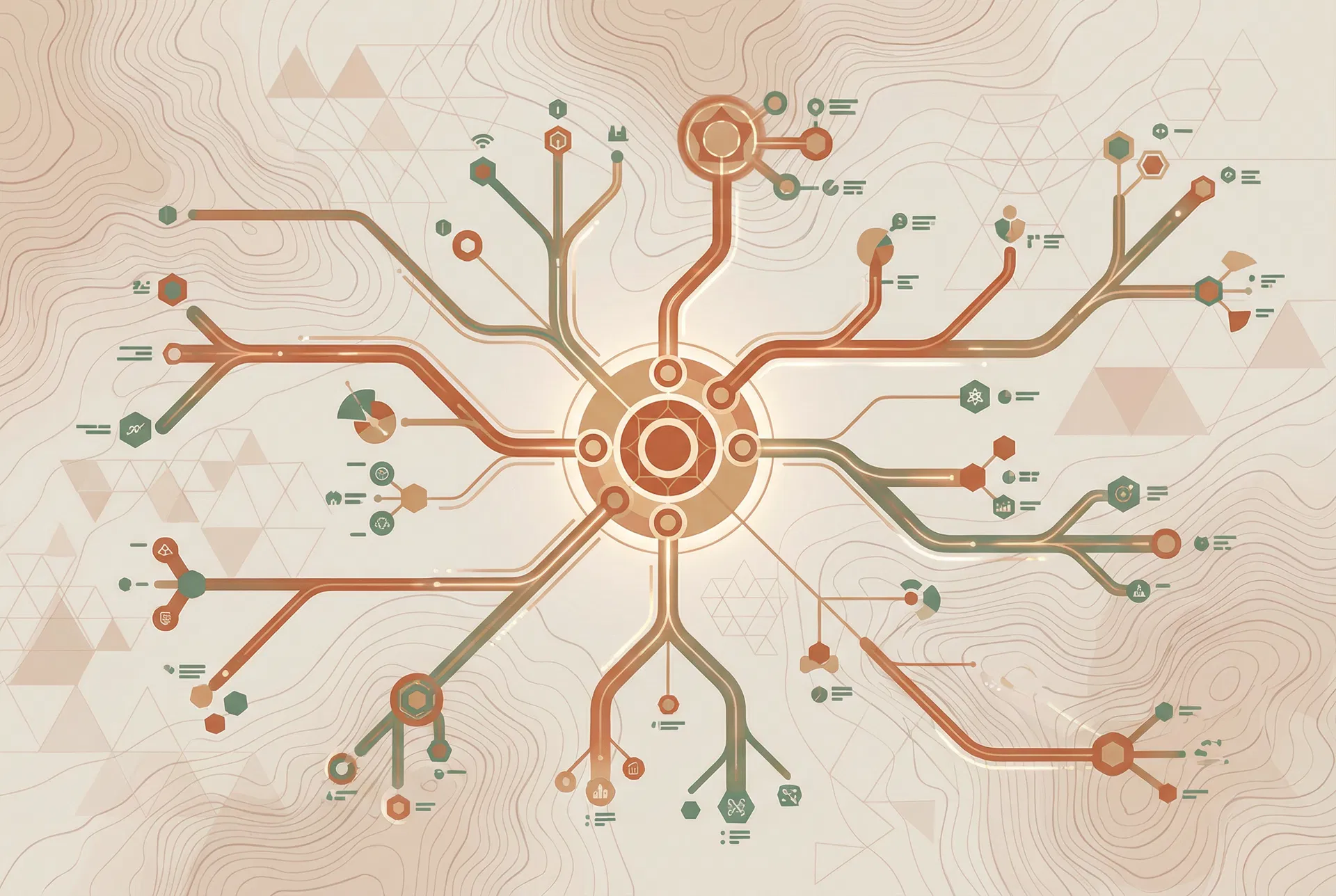 Network distribution visualization