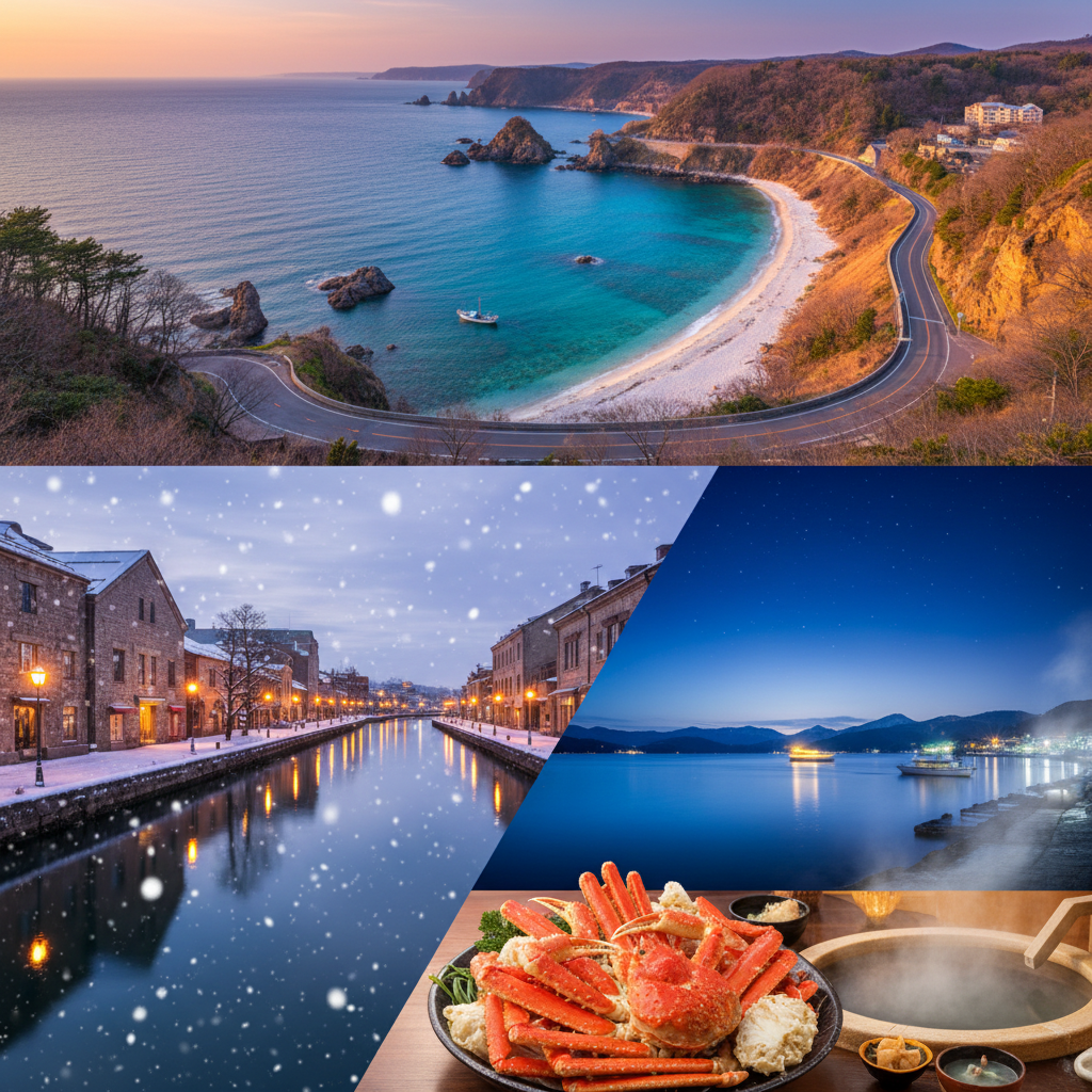 秒殺北海道｜擁抱積丹藍海景.浪漫小樽.洞爺湖.三大螃蟹吃到飽.雙溫泉五日