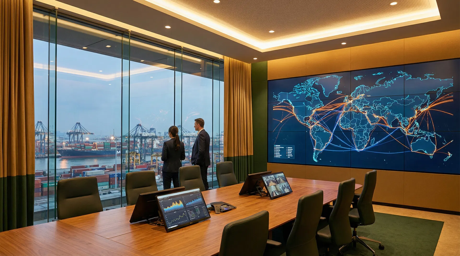 Global logistics command center