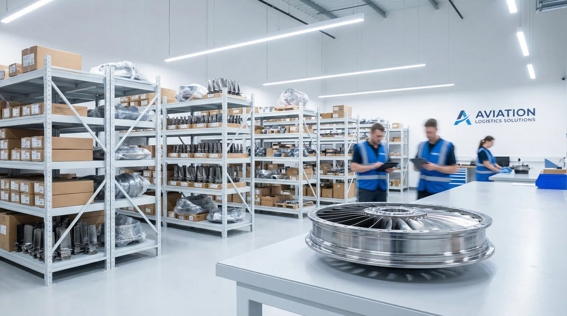Aviation parts warehouse