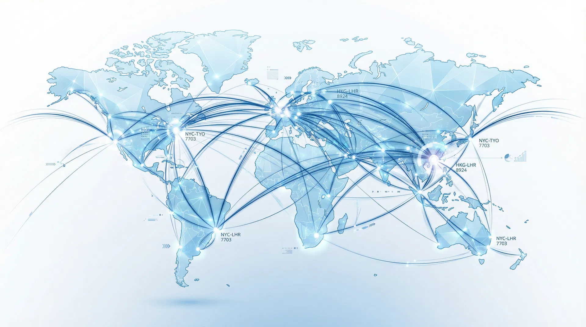 Global aviation network