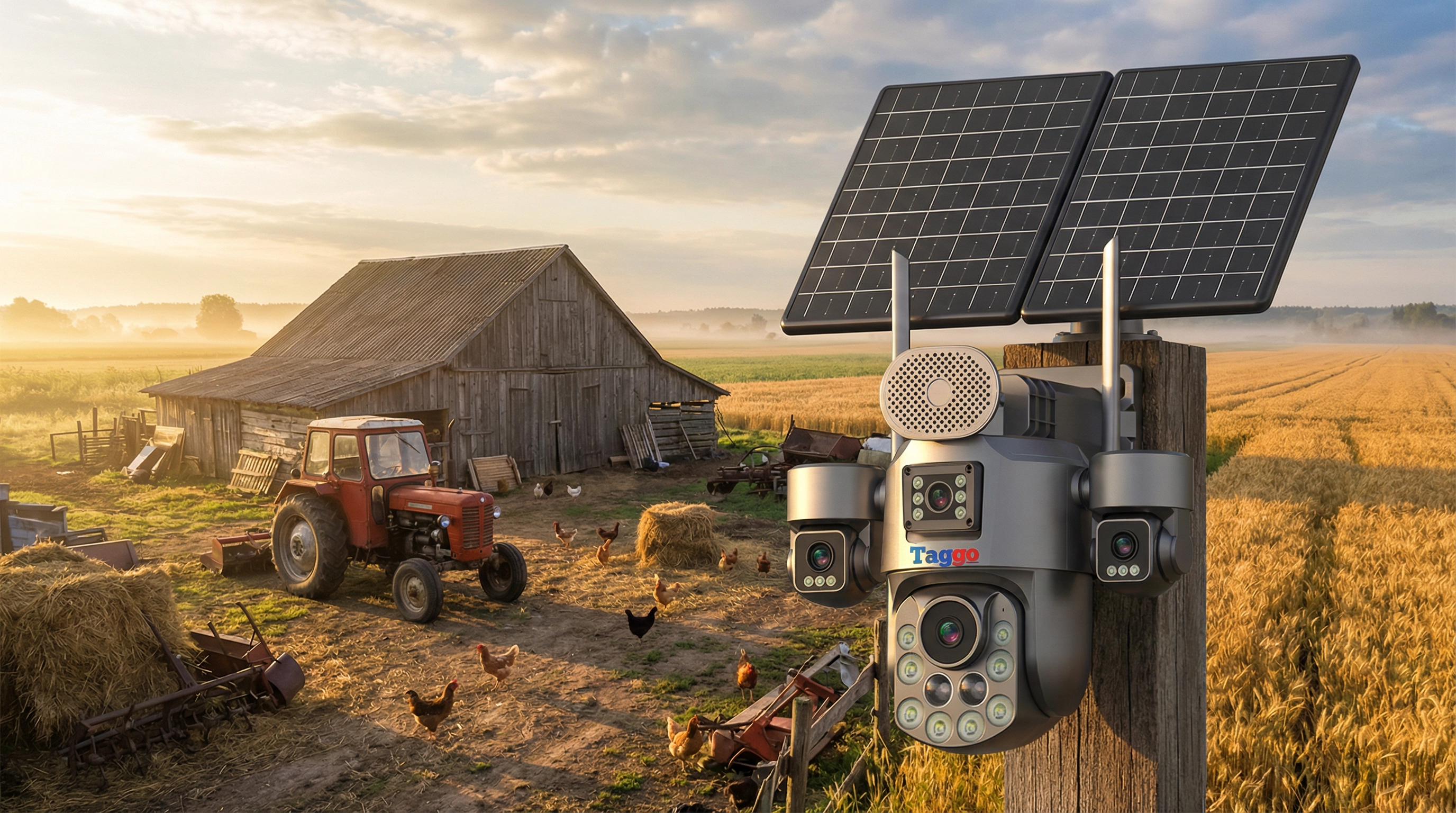 Cum am pus cameră de supraveghere la ferma mea fără curent și fără internet — experiența unui fermier din Ilfov