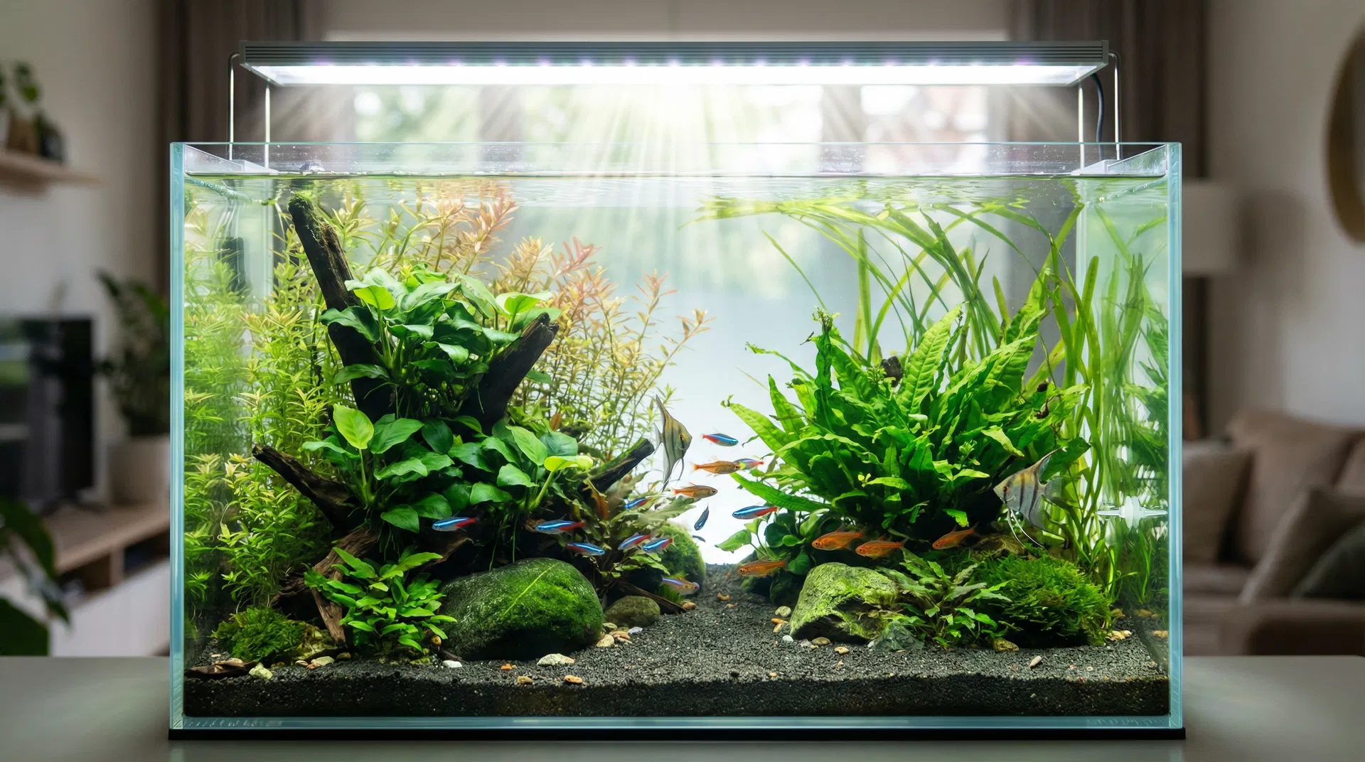 Falsche Beleuchtung (Dauer, Intensität, Spektrum)