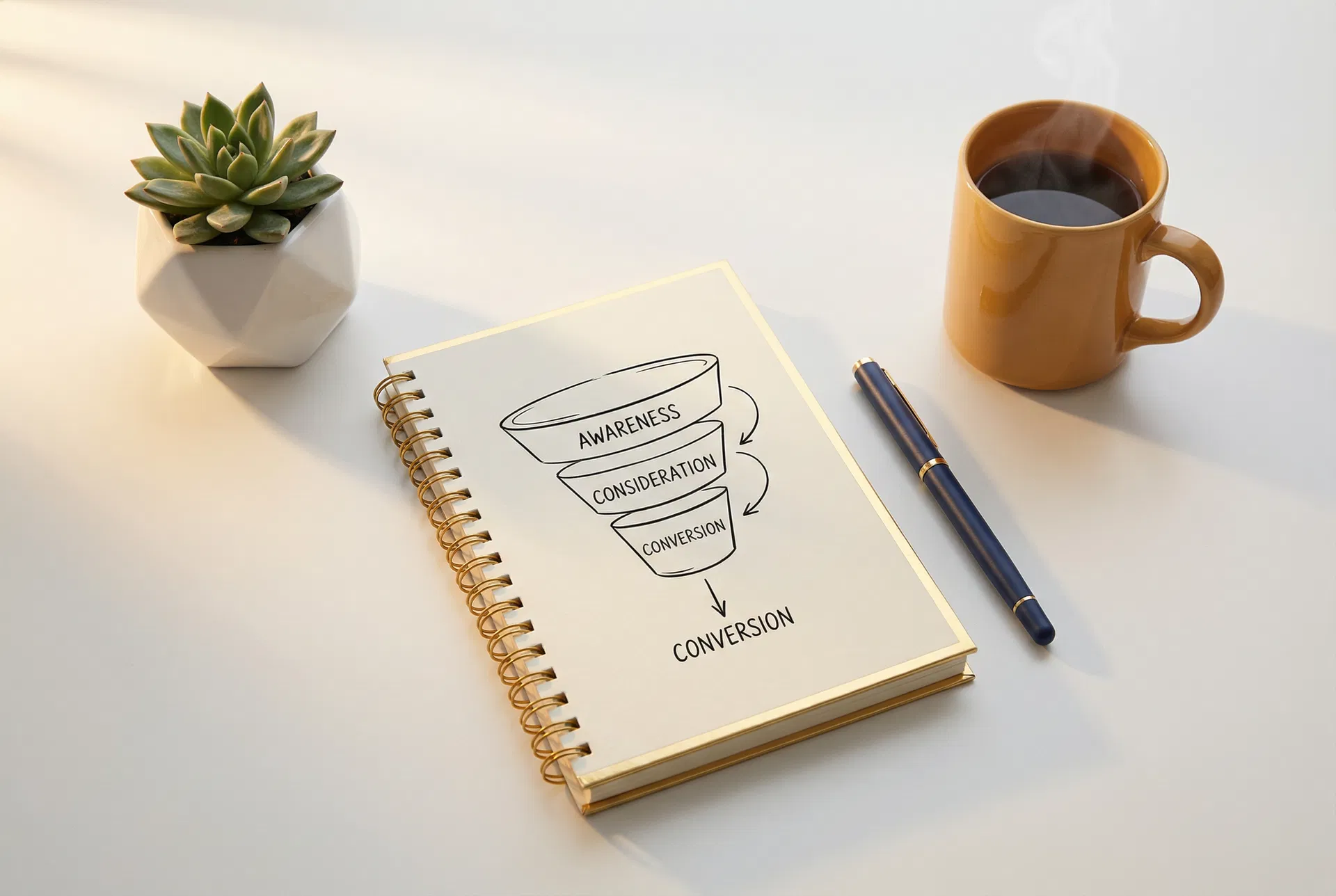 Strategy section photography example