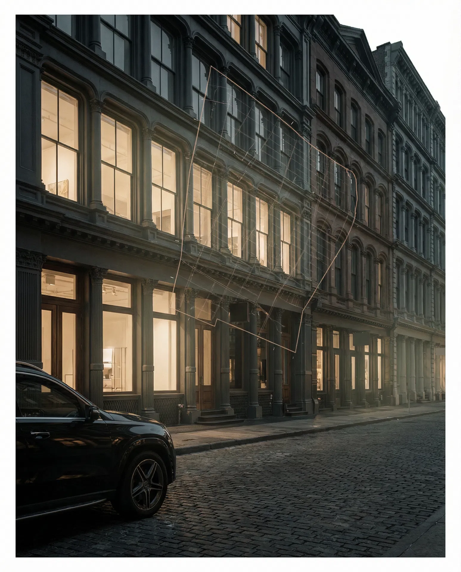 Downtown wealth prefers privacy over theater.