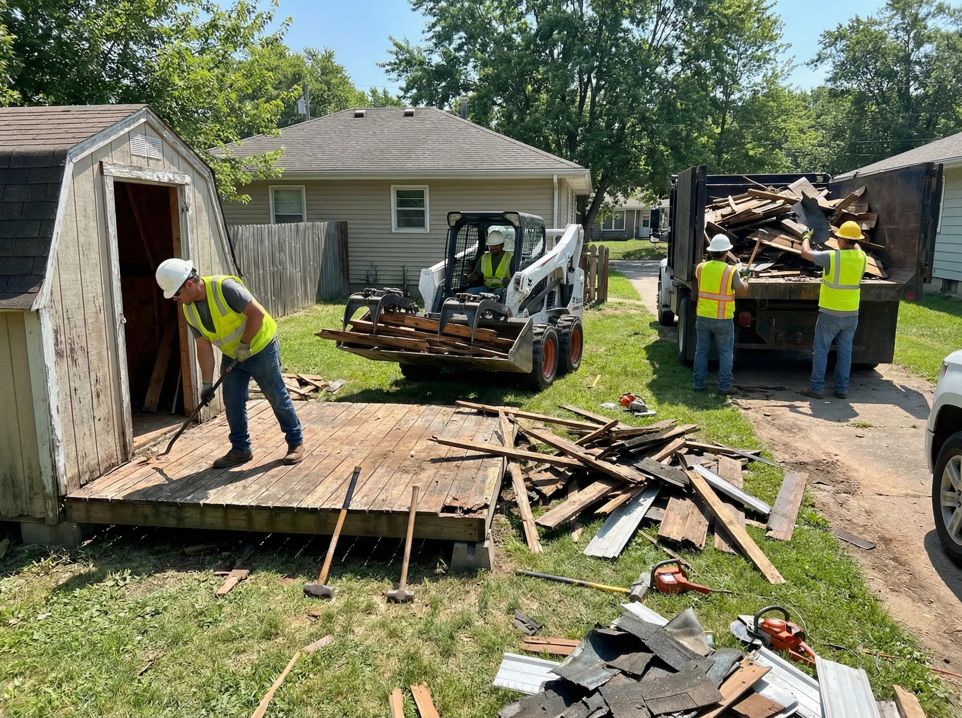 Demolition and cleanout services