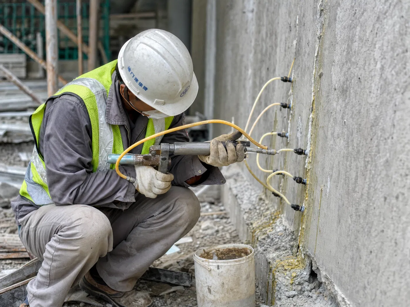 土木與建築用精密灌注解決方案