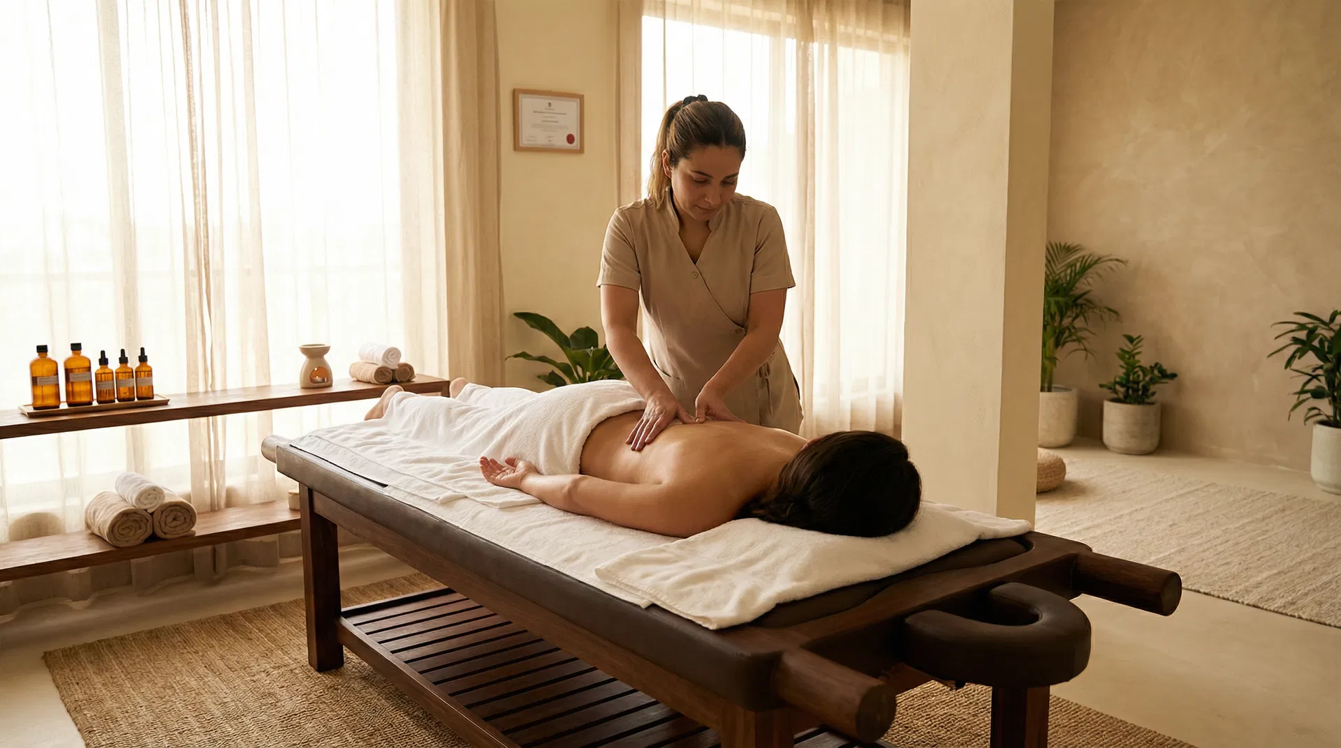 Massagem Relaxante - Dra. Júlia Badin em Chapecó