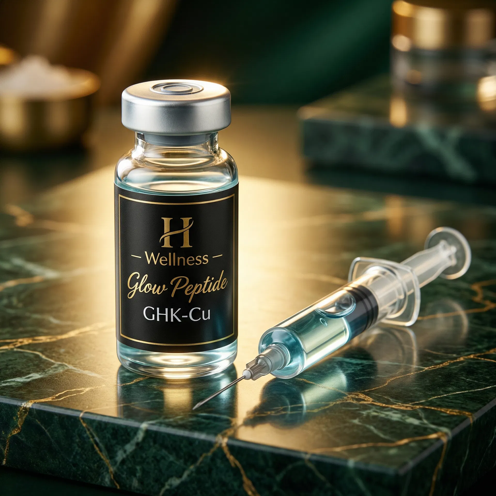 H Wellness Glow Peptide GHK-Cu