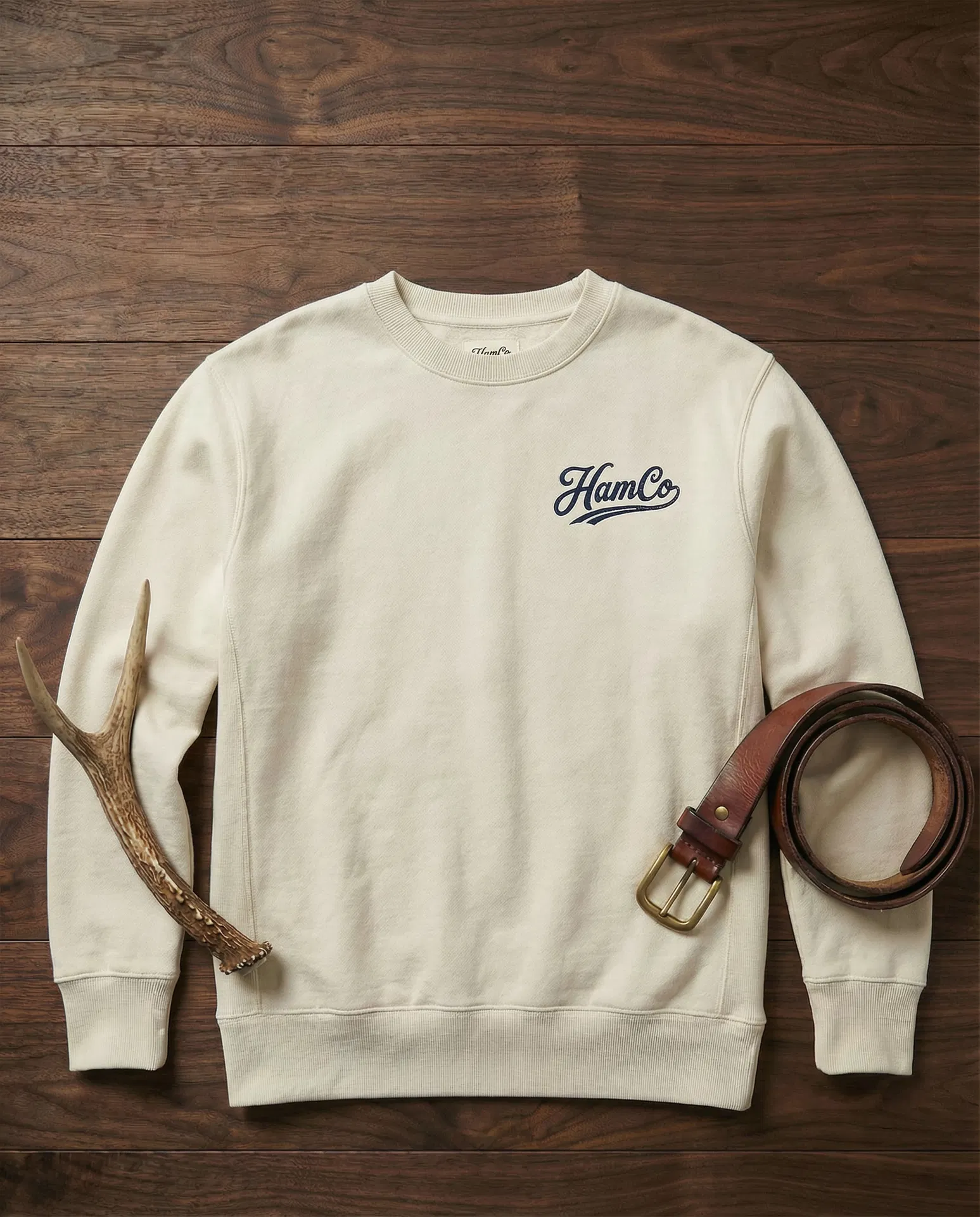 The Standard Crewneck — Vintage Bone