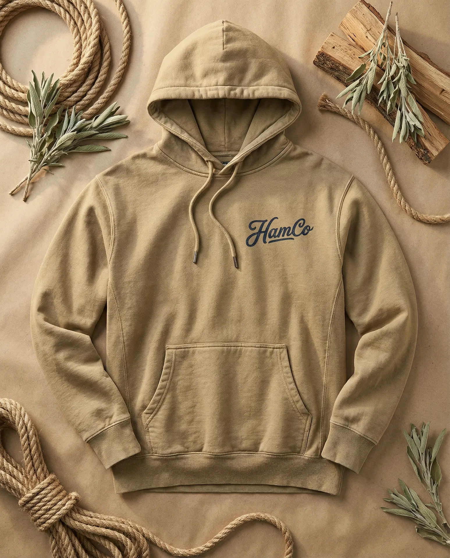 The Standard Hoodie — Desert Tan