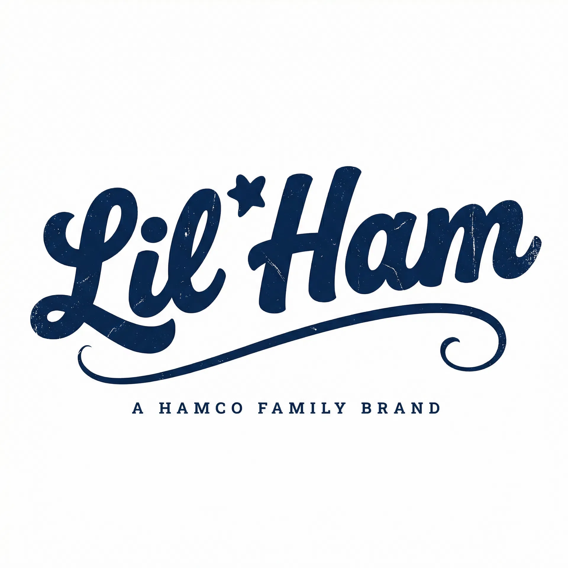Lil' Ham script logo