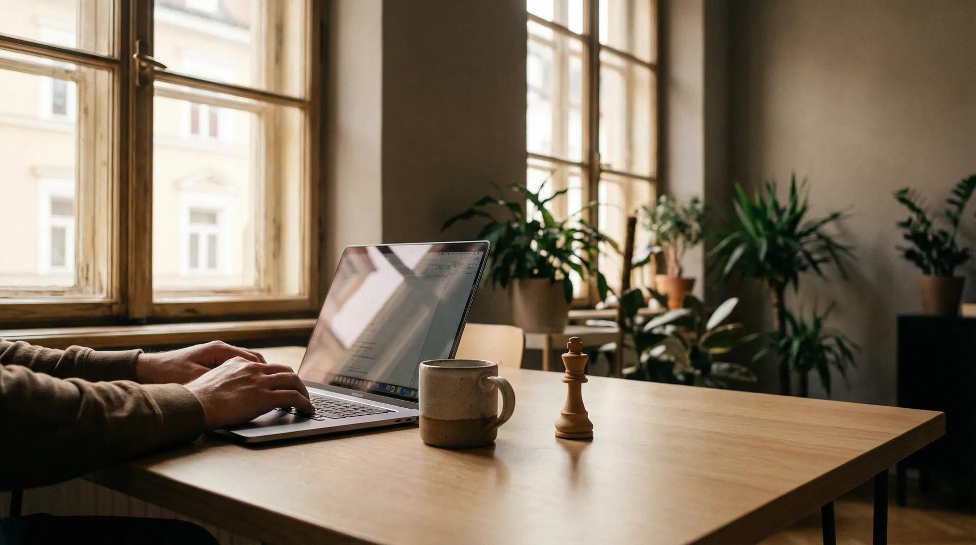 Moderner Arbeitsplatz – Caspars Media One-Man-Show mit KI-Backup