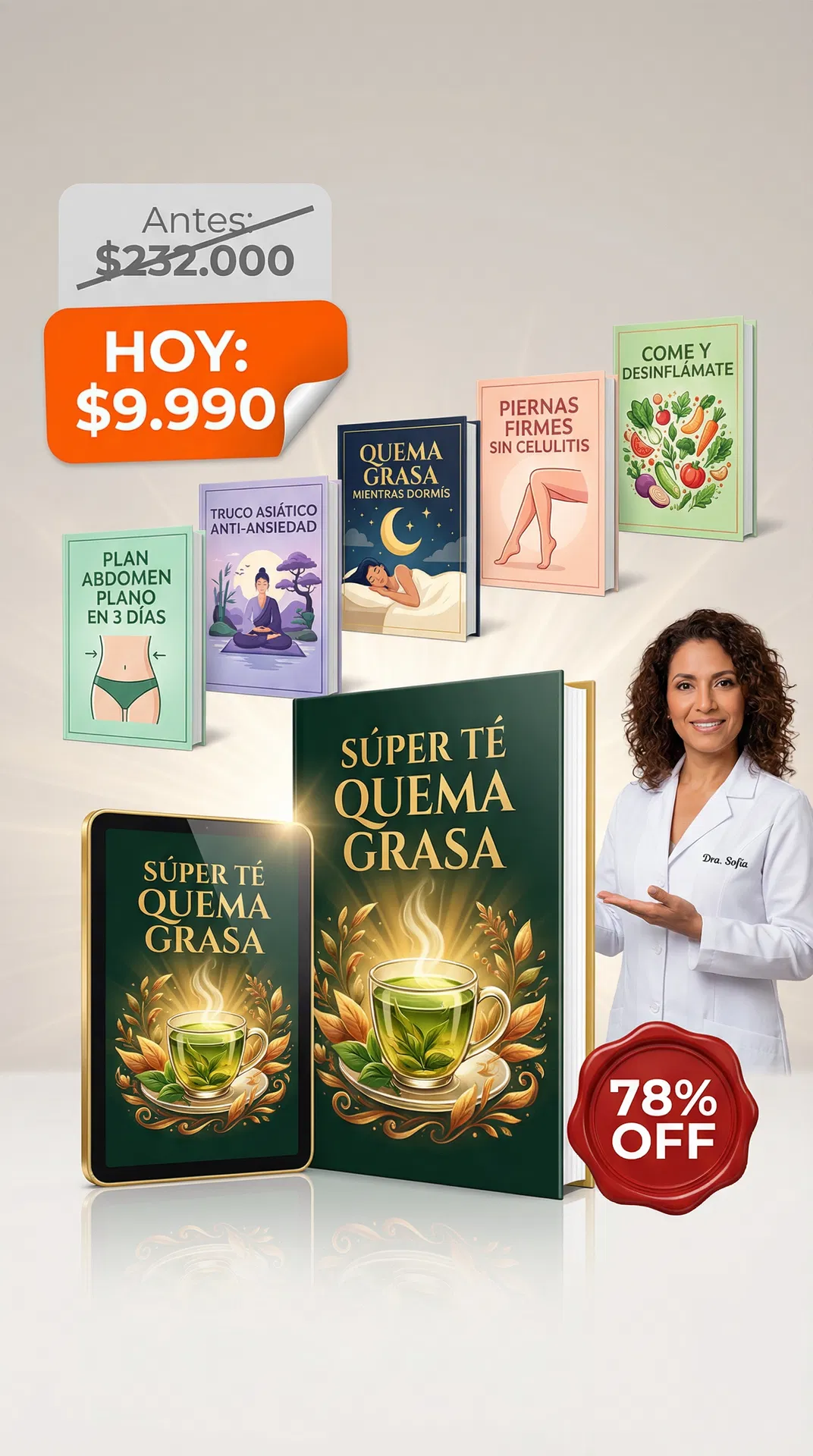 SúperMegaPack completo con todos los bonos y la Dra. Sofía