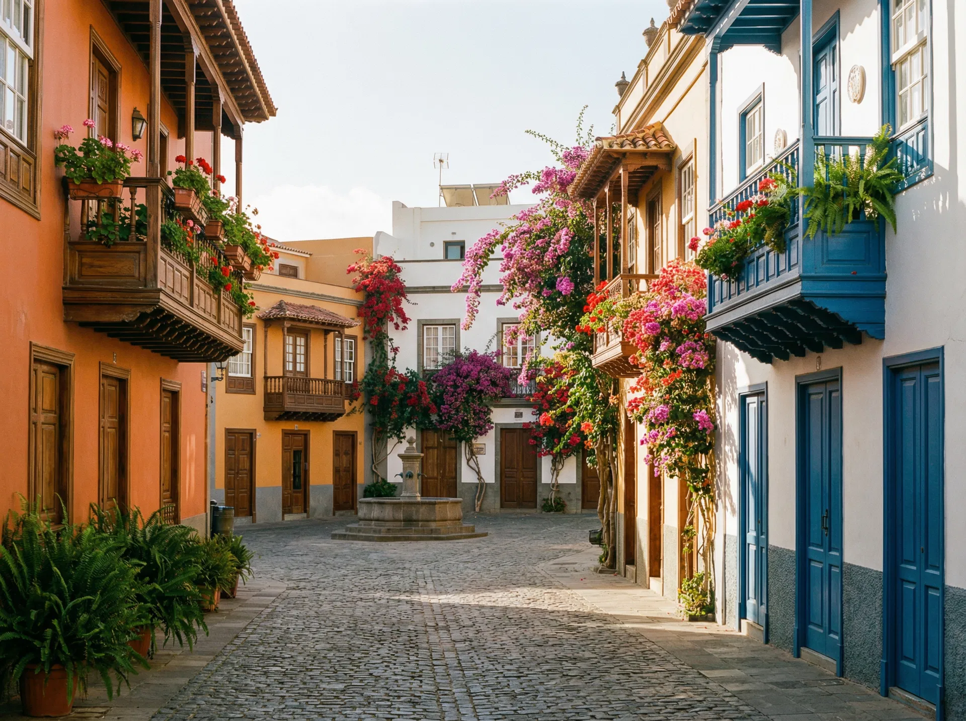 Kanarisches Dorf auf Gran Canaria