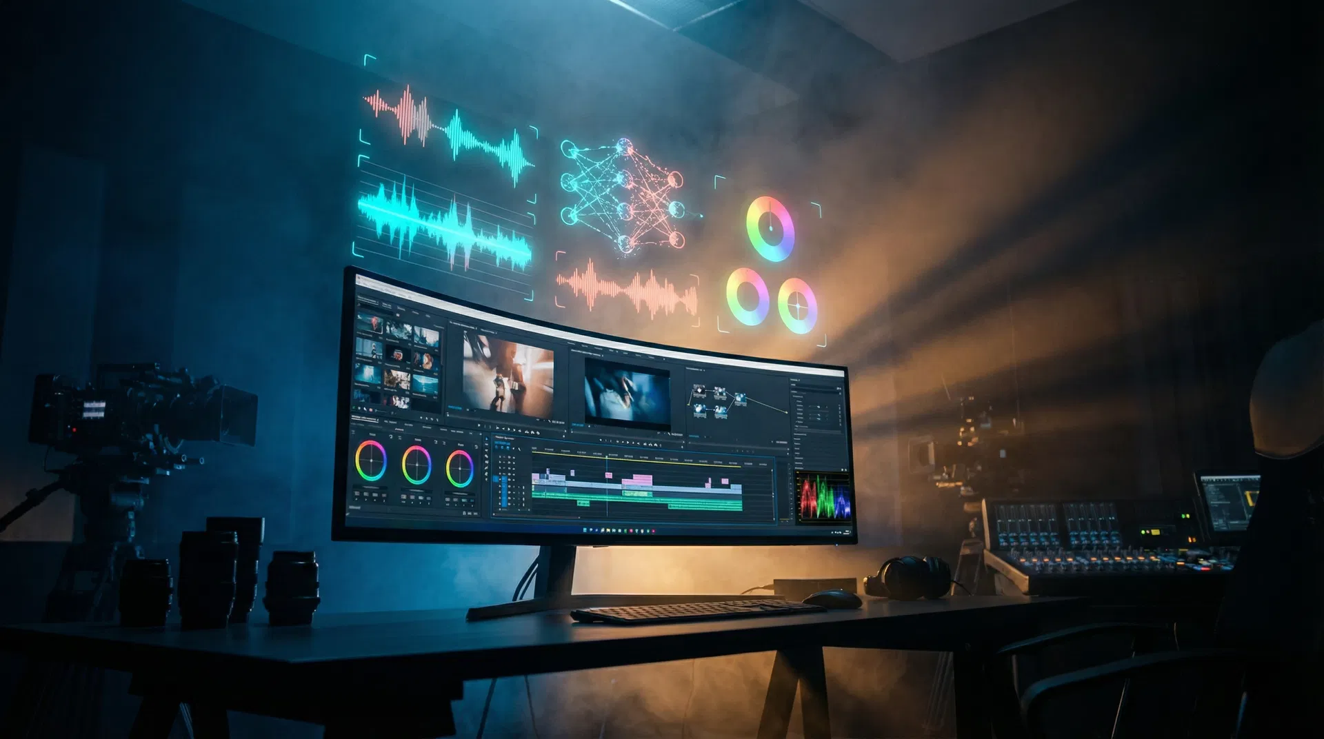 AI-powered postproduction workspace