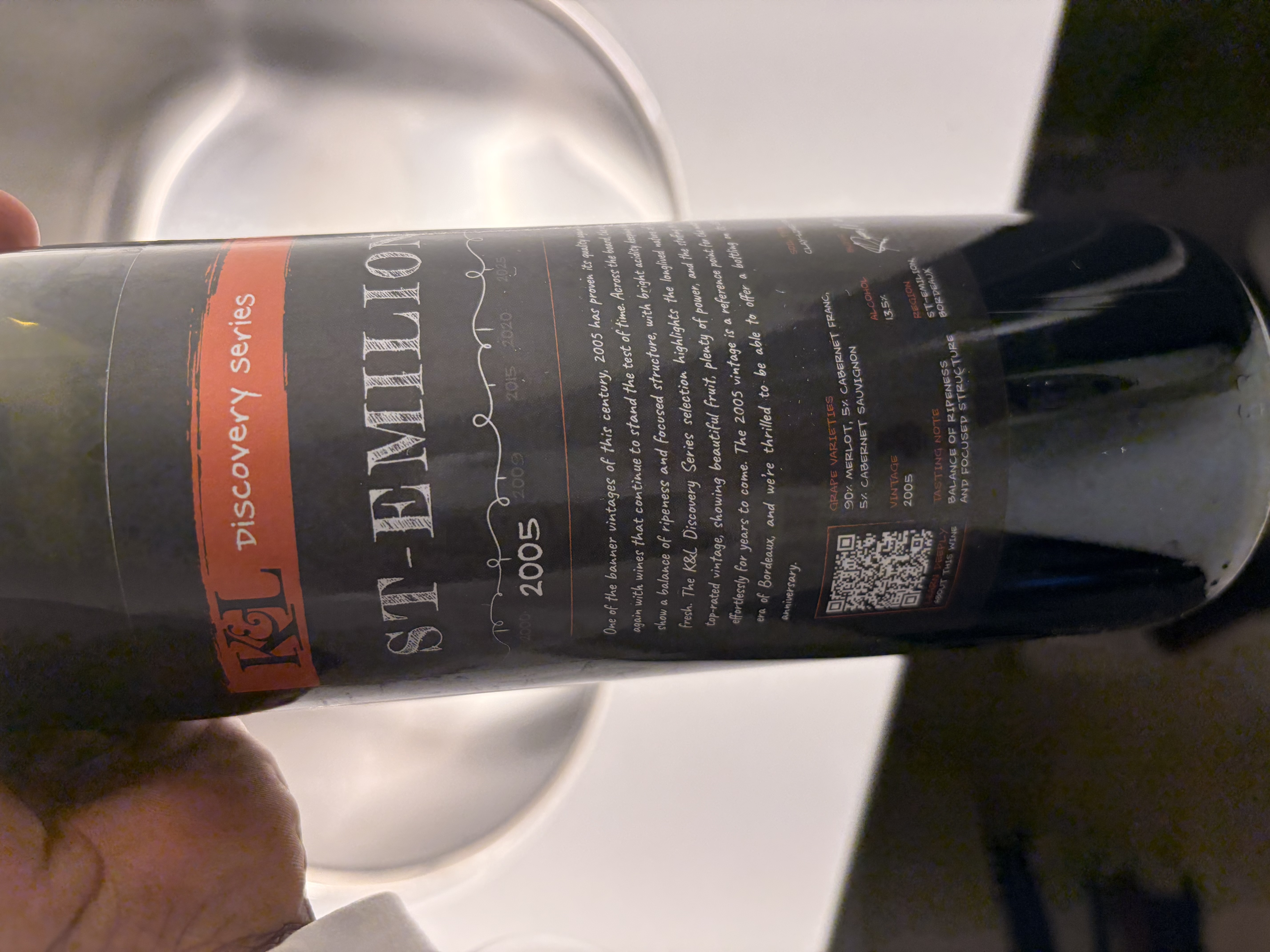 K&L Discovery Series St-Émilion