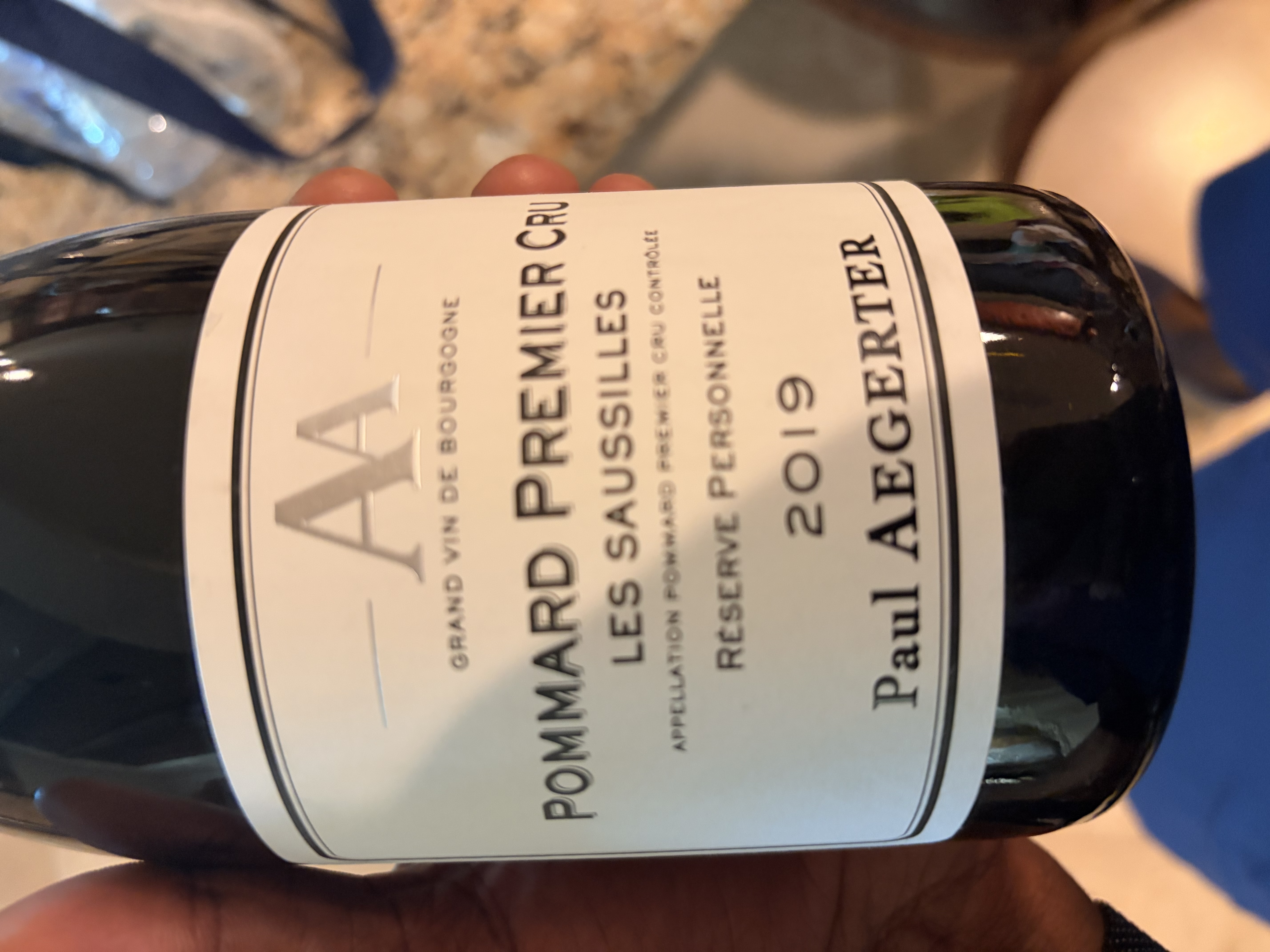 Pommard Premier Cru Les Saussilles Réserve Personnelle