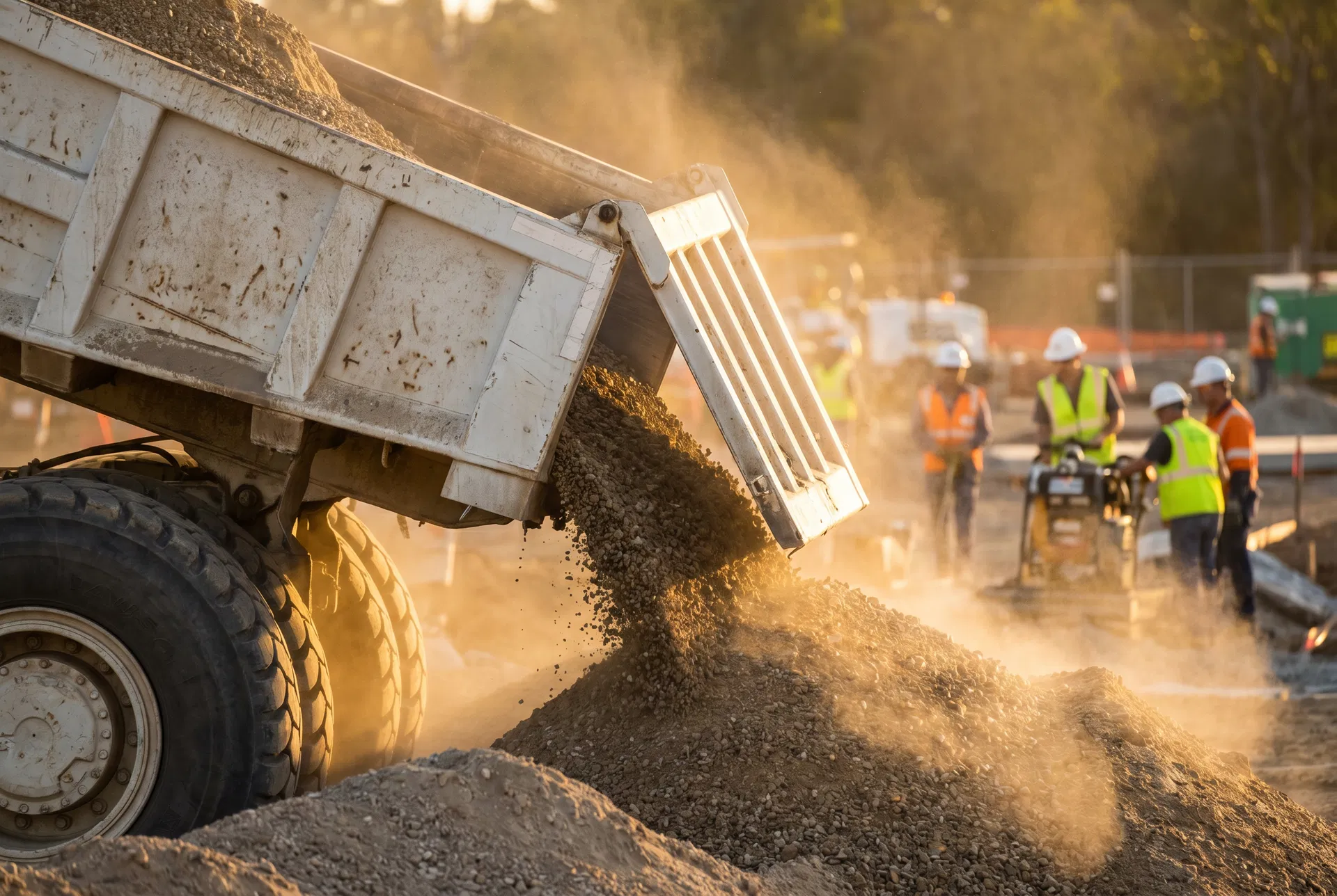 Prevoz šljunka i pijeska