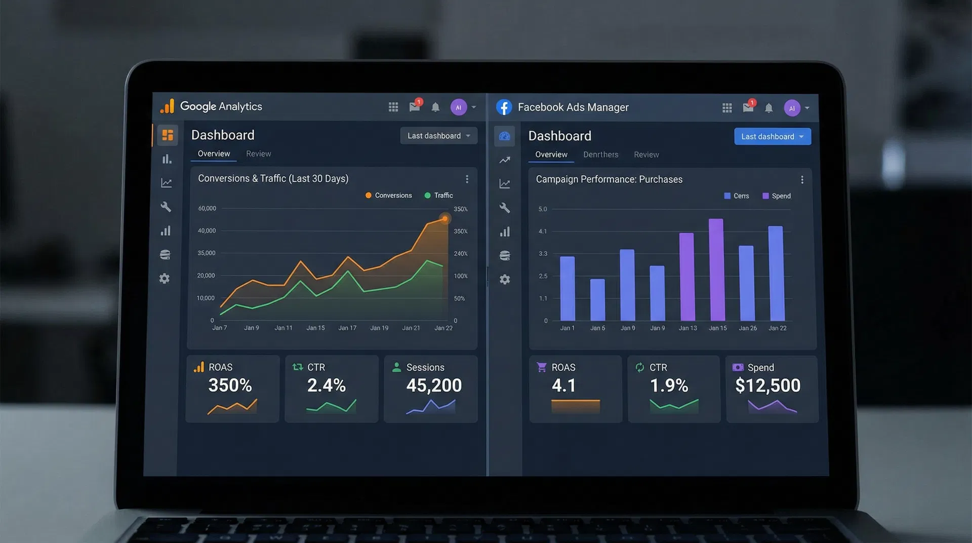 Performance Marketing Analytics Dashboard
