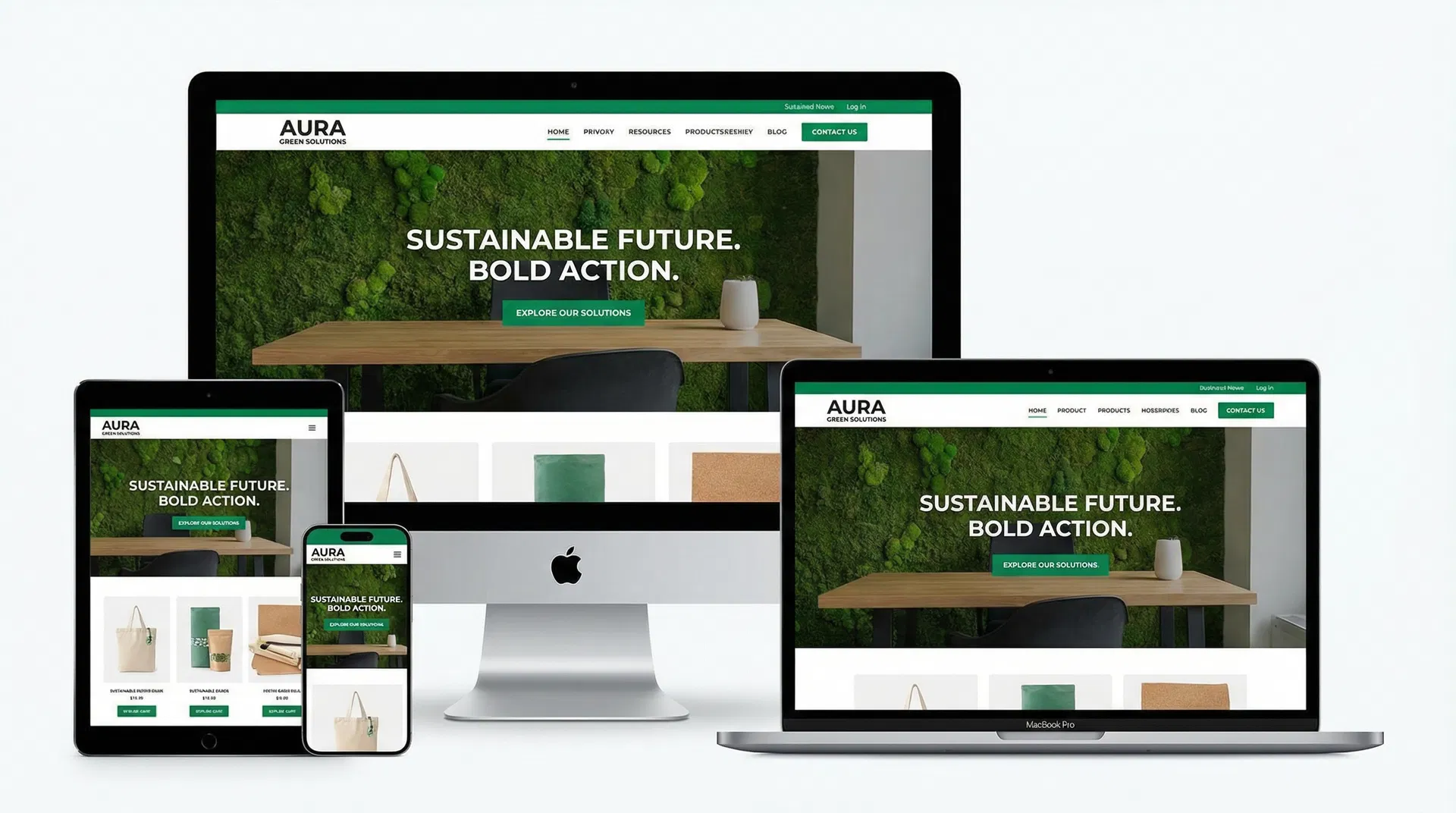 Responsive Website auf allen Geräten – sowera Web Design