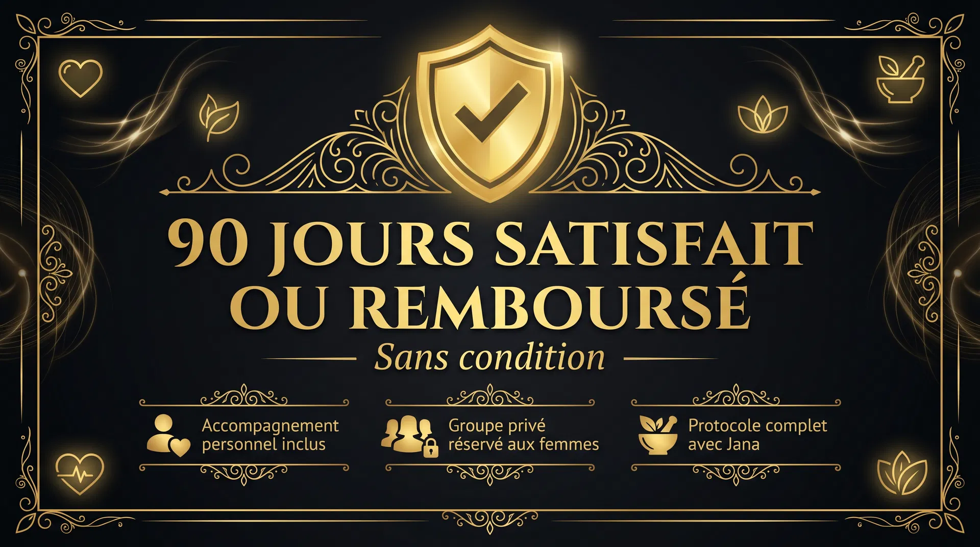 90 jours satisfait ou remboursé
