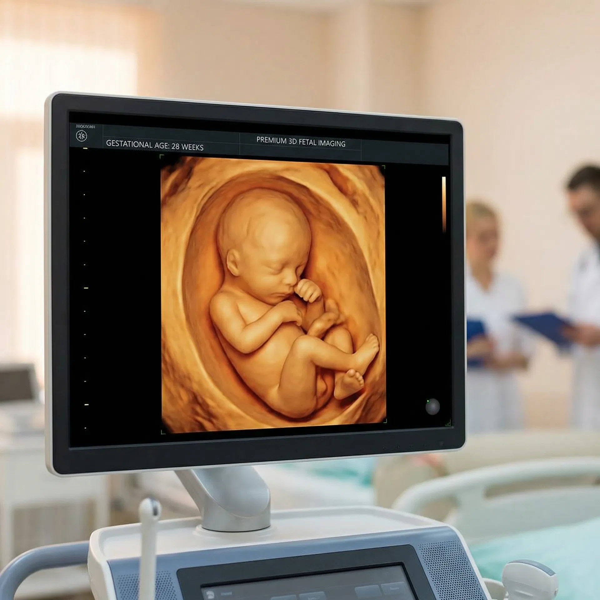 Ultrassom 3D - Bebê Dormindo