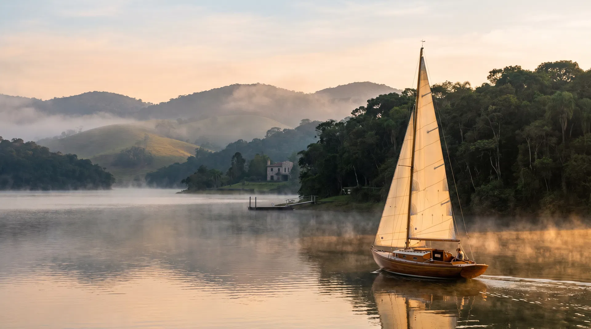 A cultura náutica de Ibiúna: vela, lazer e networking à beira da Represa de Itupararanga