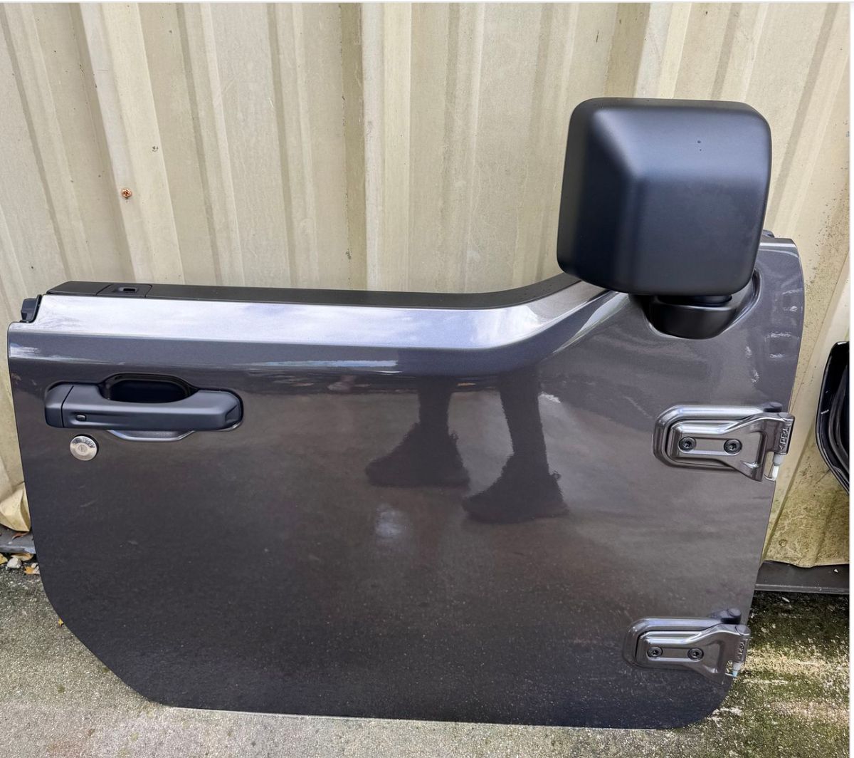 Juego de Half Doors + Uppers p/ Jeep Wrangler (2018-2025) - ¡Nuevas! - Imagen 1