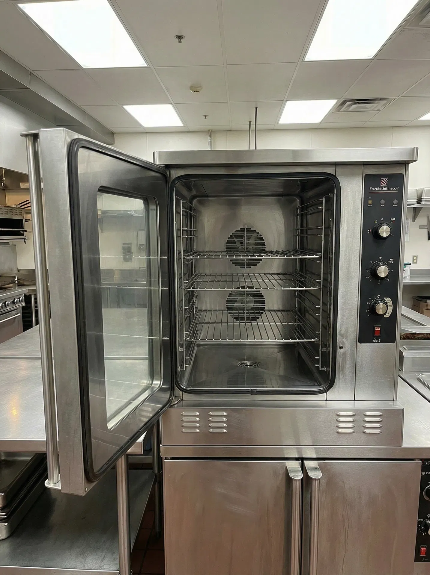 Convection Oven after cleaning