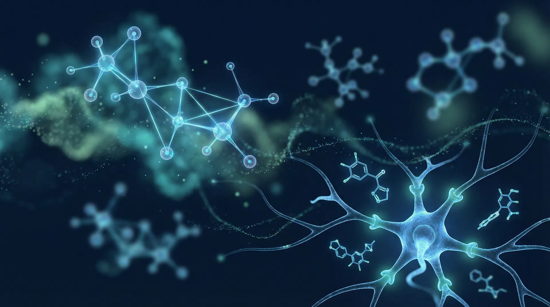 药物分子与神经组织交互