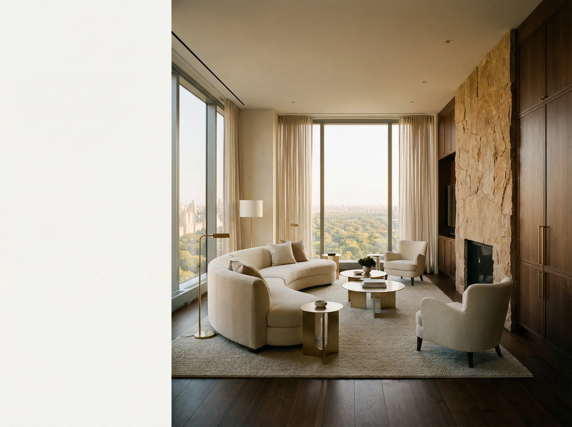 Luxuriöses Apartment-Interieur