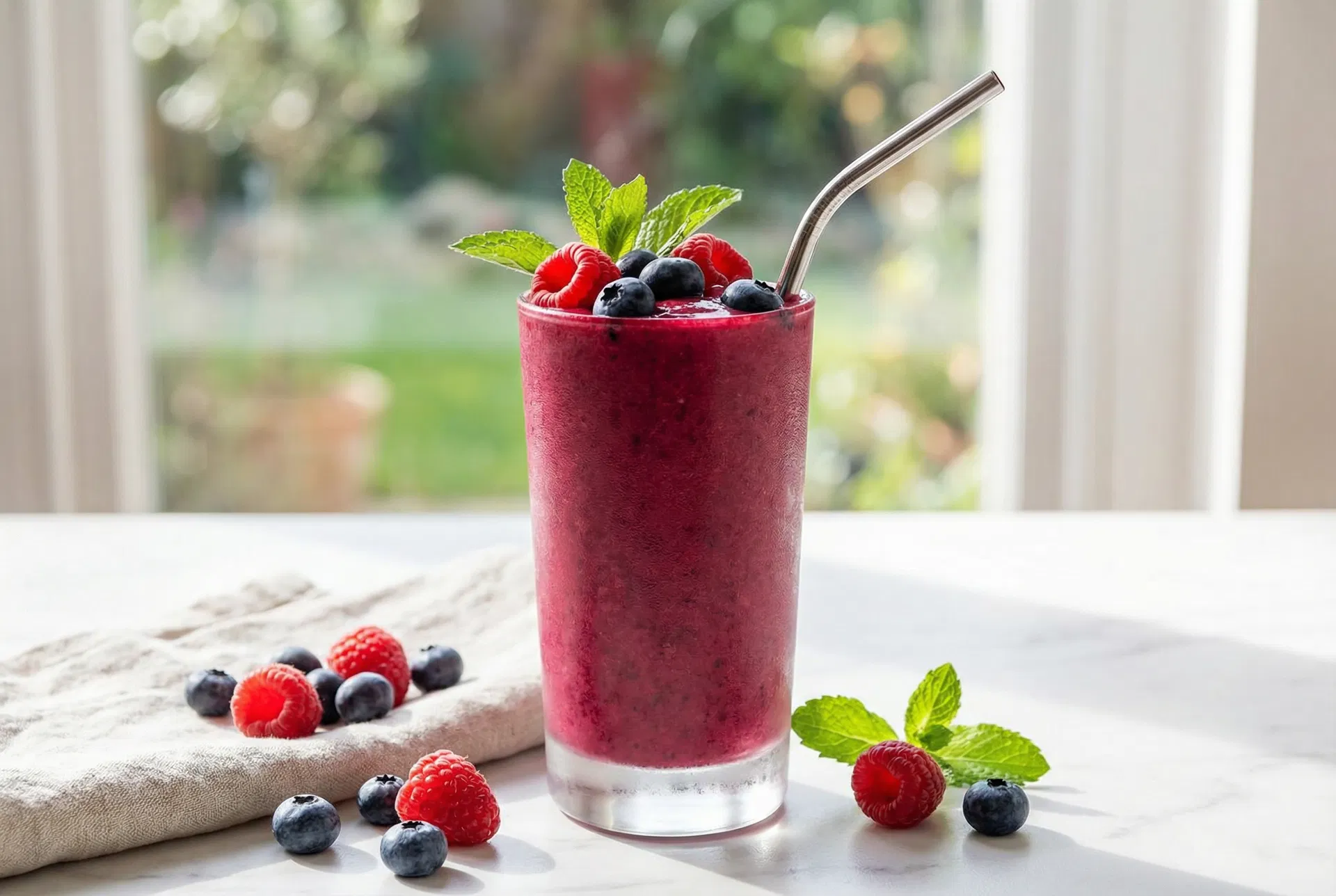 Beeren-Antioxidantien-Smoothie