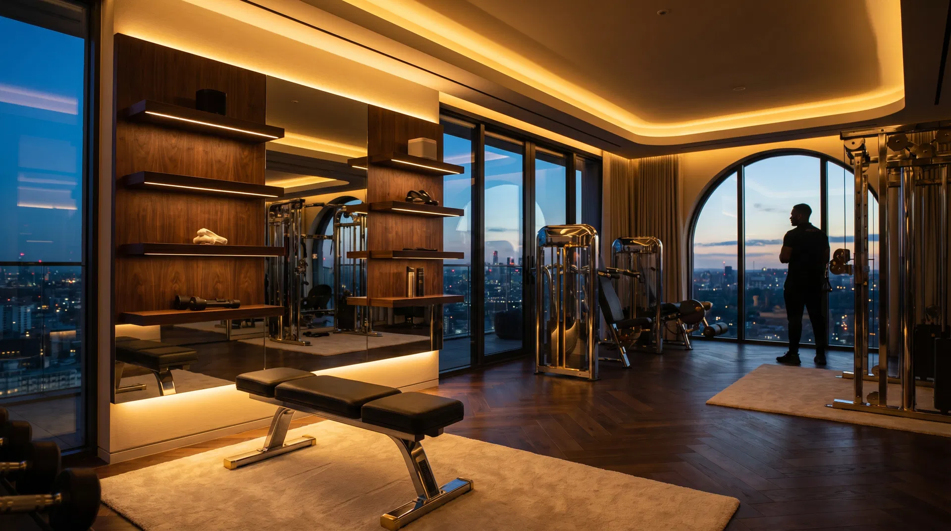 Exklusives Gym Interior